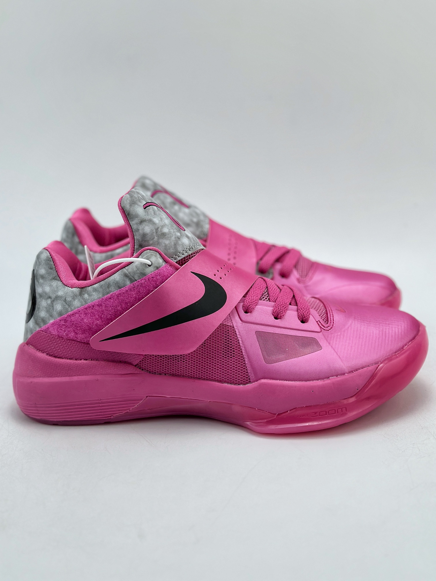 240 Nike Zoom KD Ⅳ Aunt Pearl 粉色 杜兰特4代实战篮球鞋 473679-601