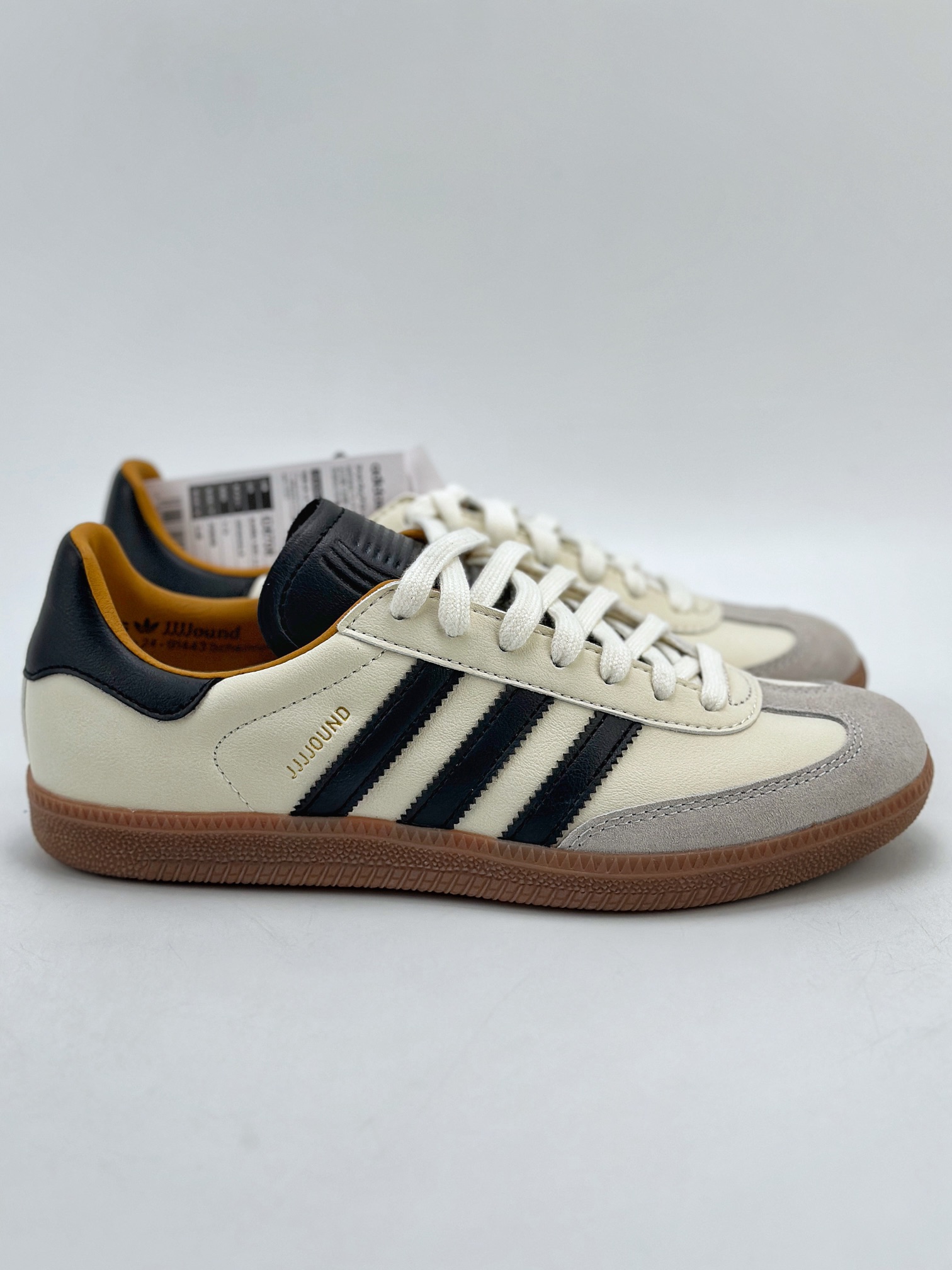 210 adidas originals Samba OG x JJJJOUND 桑巴舞系列德训足球休闲运动板鞋 ID8708