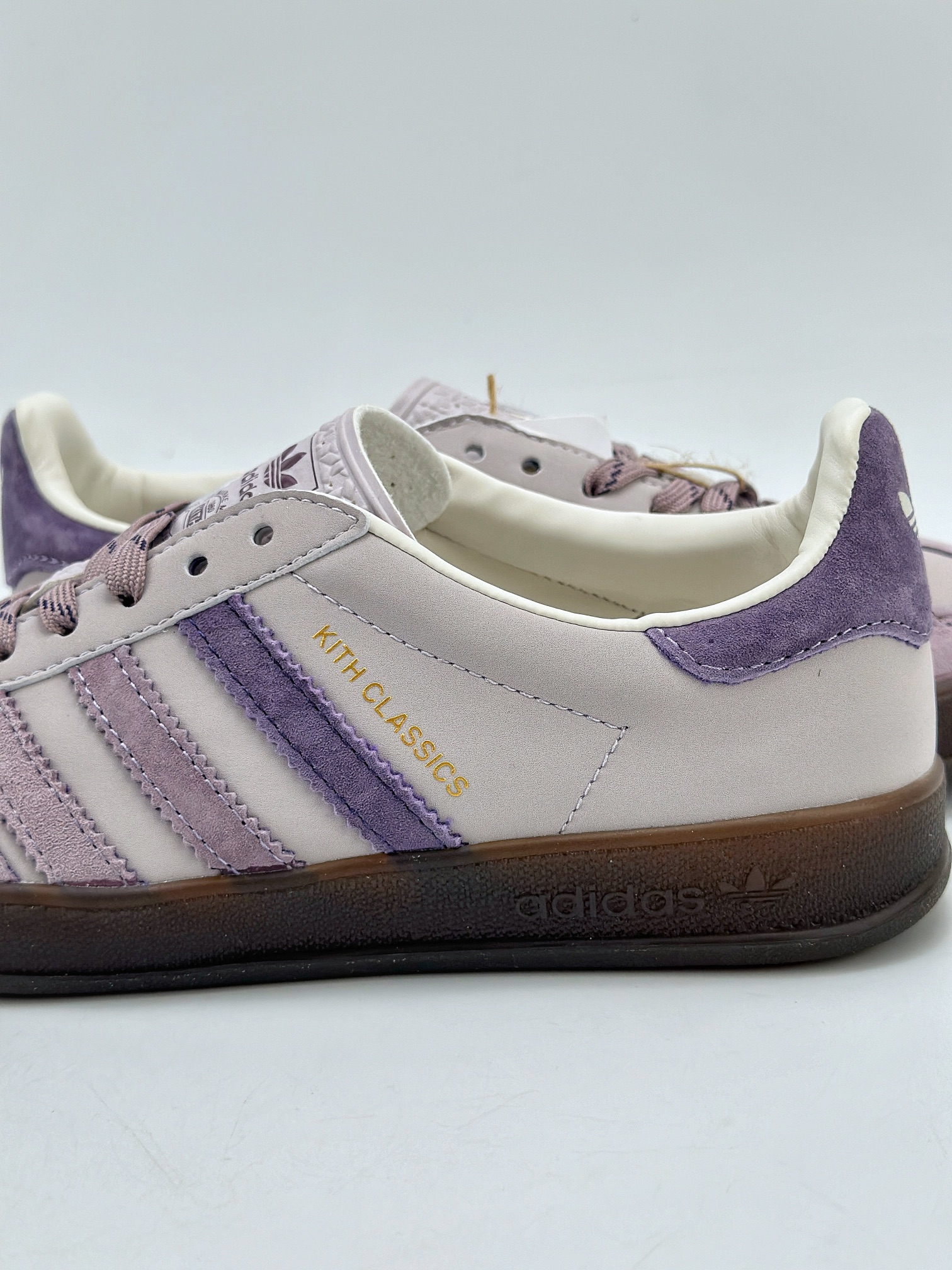 180 adidas Originals Gazelle INdoor x KITH 紫色 三叶草休闲防滑耐磨低帮板鞋 IH0120