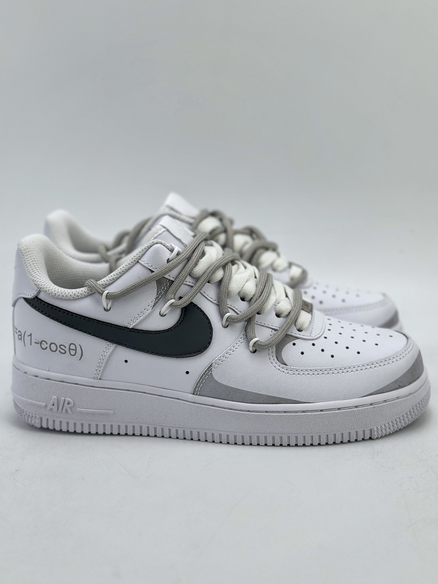 260 Nike Air Force 1 Low 07 开学季 学院风 函数涂鸦 灰白 ZH0316-017