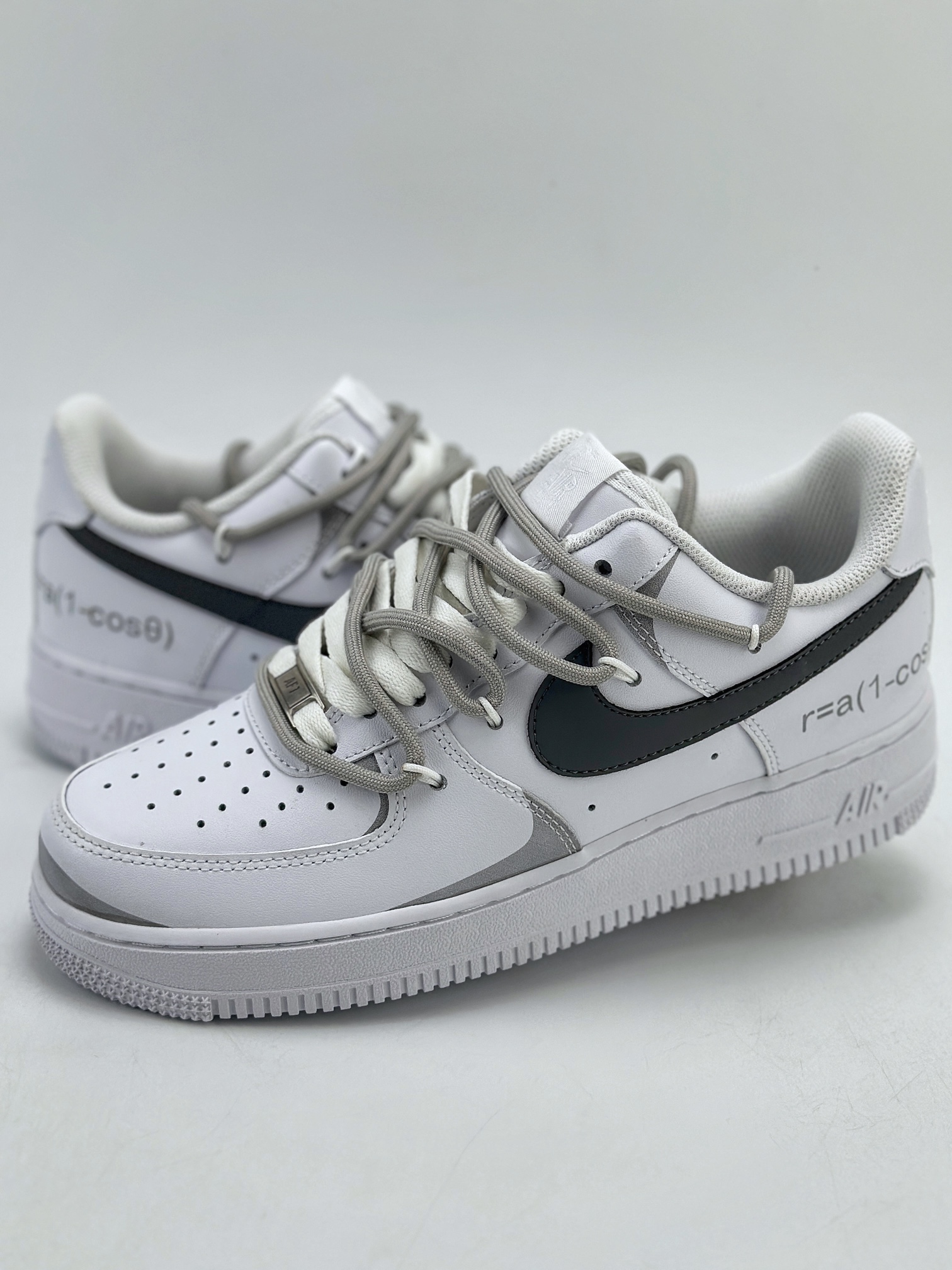 260 Nike Air Force 1 Low 07 开学季 学院风 函数涂鸦 灰白 ZH0316-017