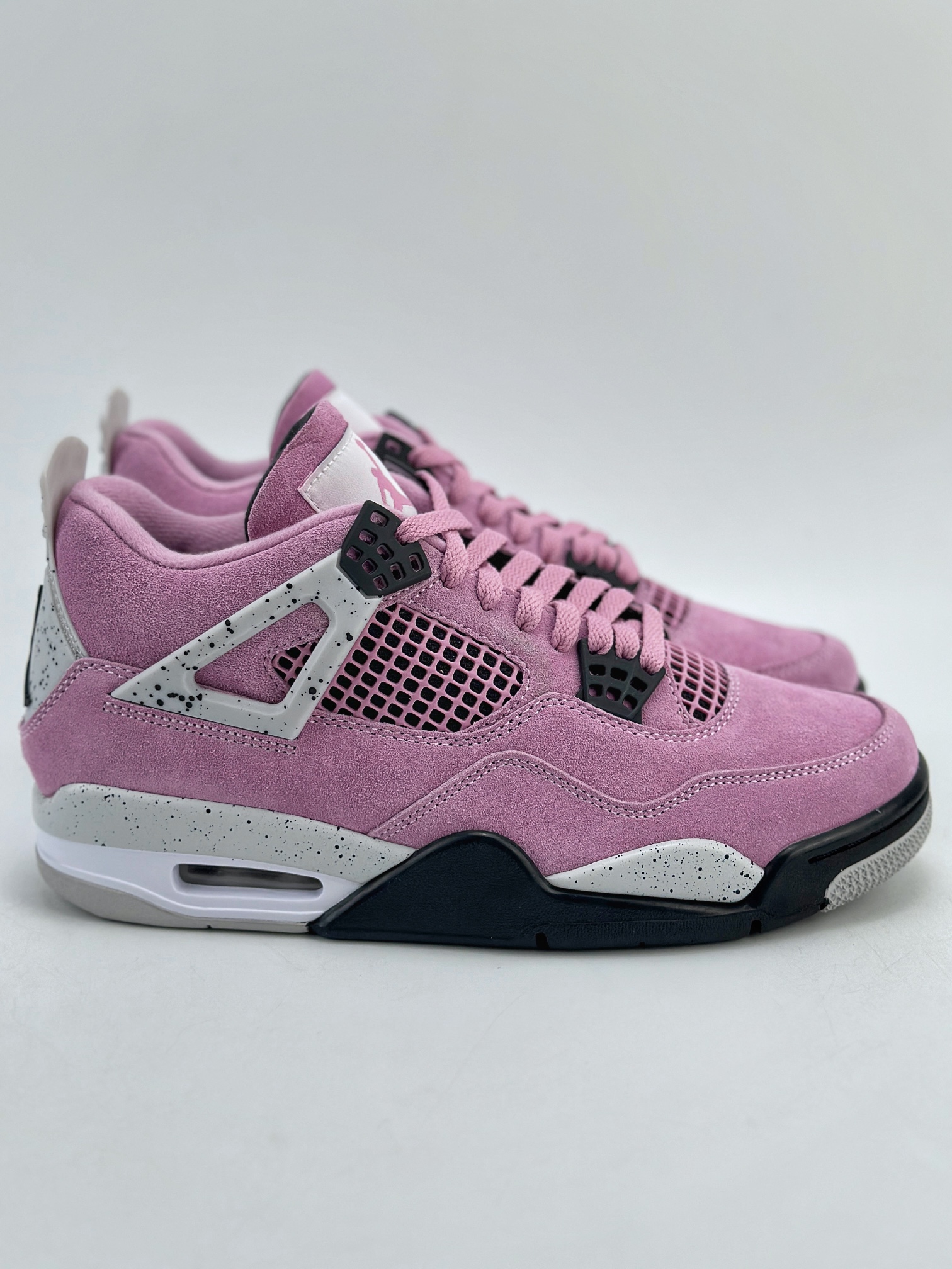 Nike Air Jordan 4 Retro Jordan 4th Generation ”Orchid” Re-engraved Pink and Black AQ9129-501