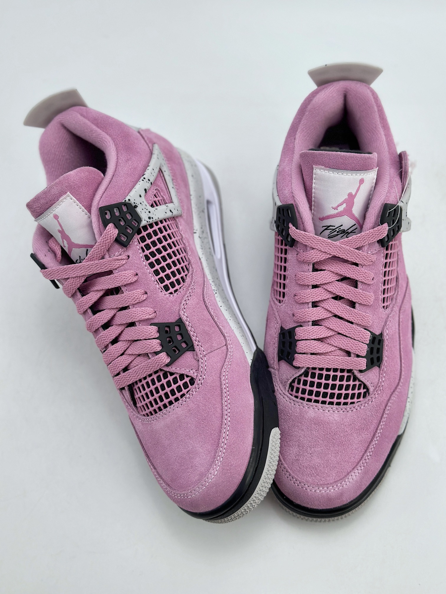 Nike Air Jordan 4 Retro Jordan 4th Generation ”Orchid” Re-engraved Pink and Black AQ9129-501
