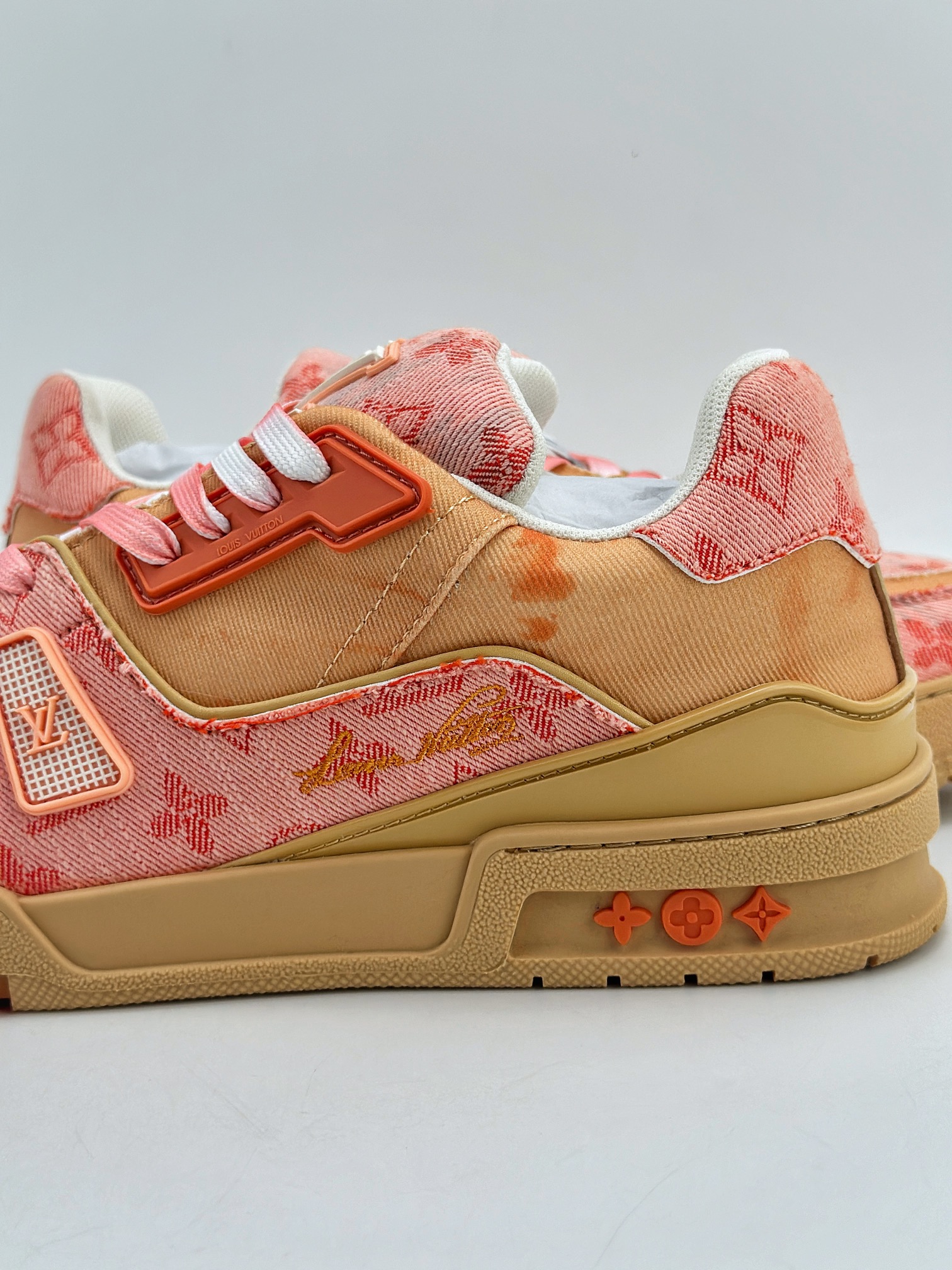 New Louis Vuitton LV Trainer Low-top Casual Sneakers