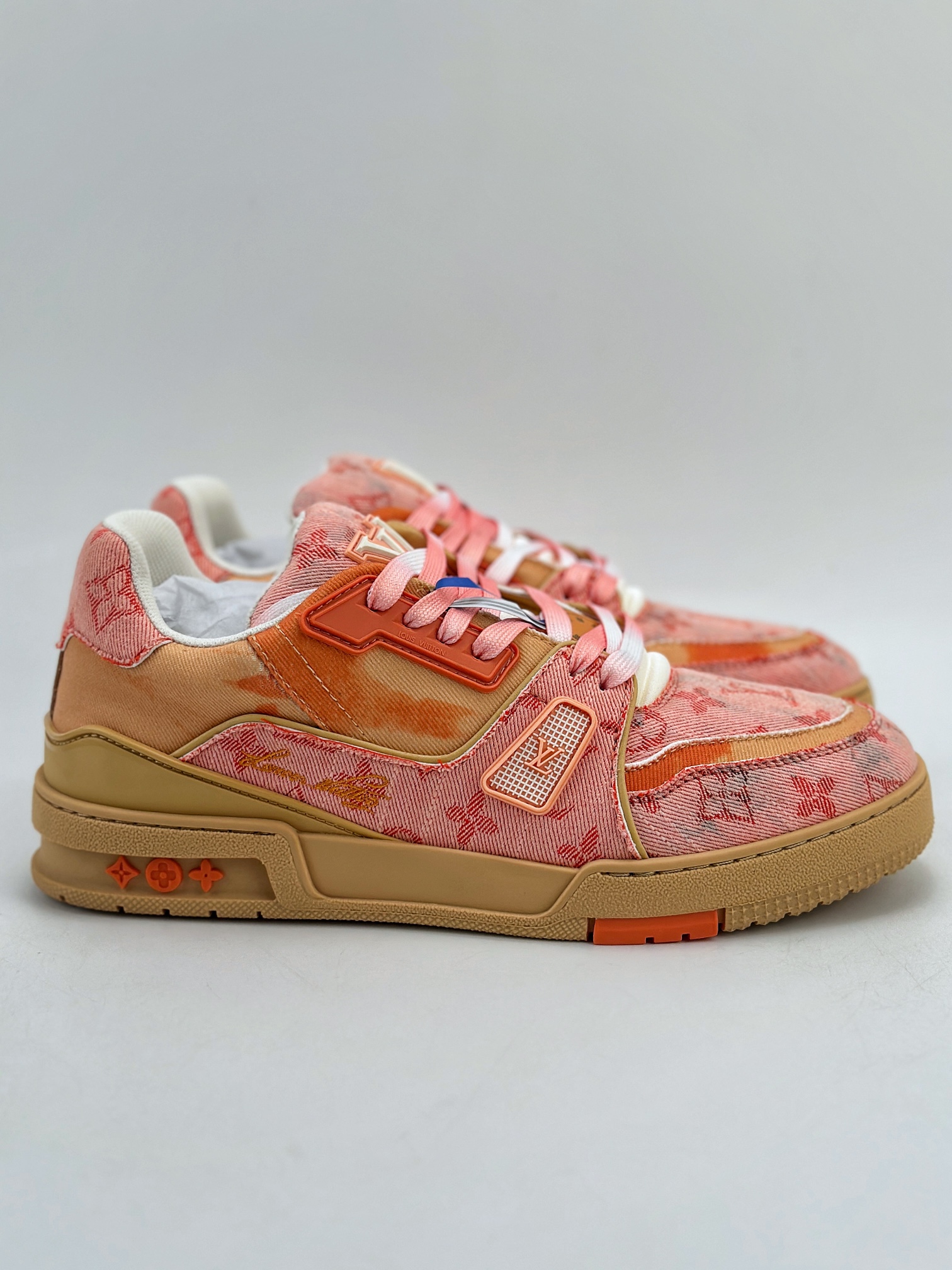 New Louis Vuitton LV Trainer Low-top Casual Sneakers