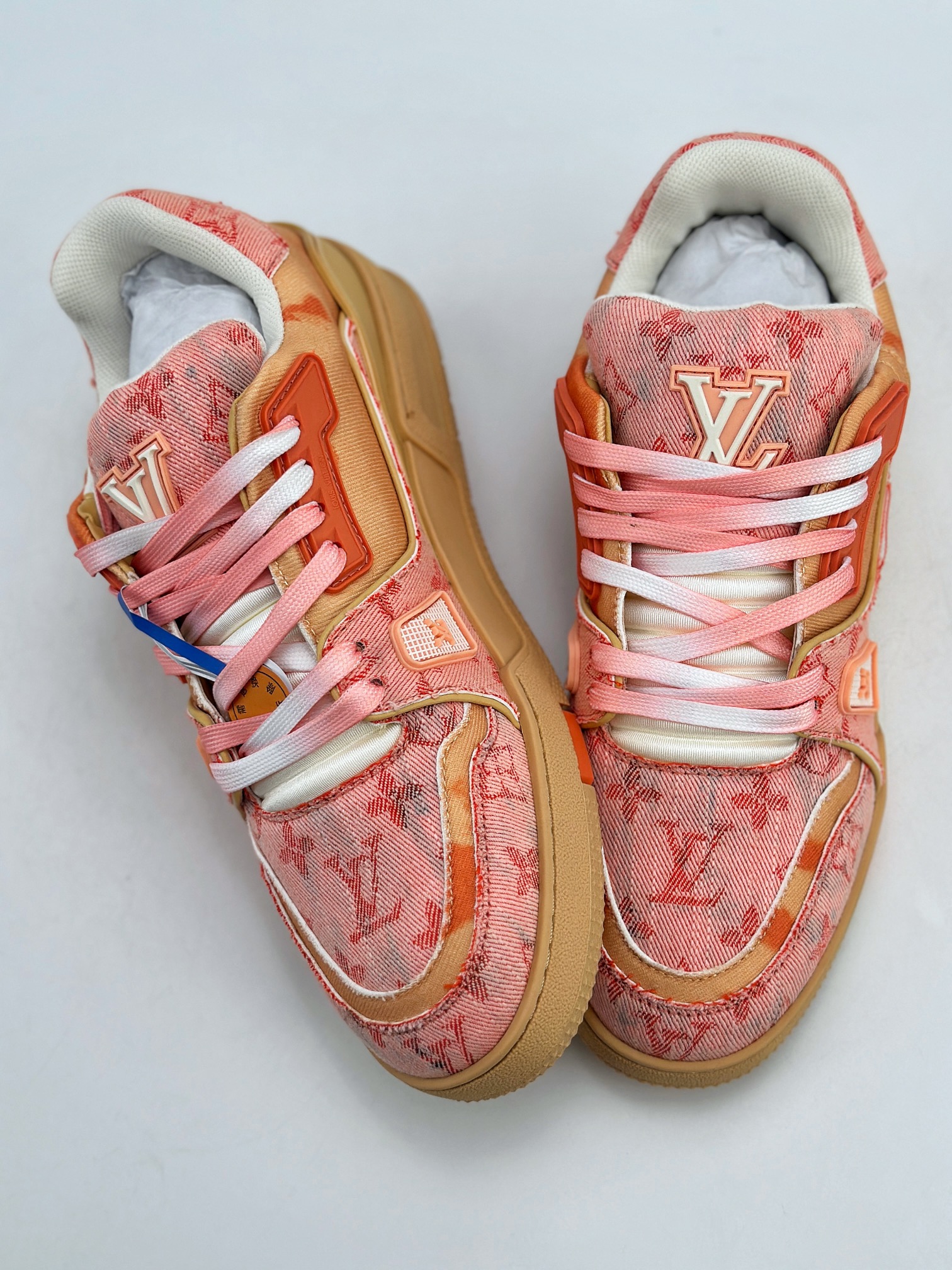 New Louis Vuitton LV Trainer Low-top Casual Sneakers