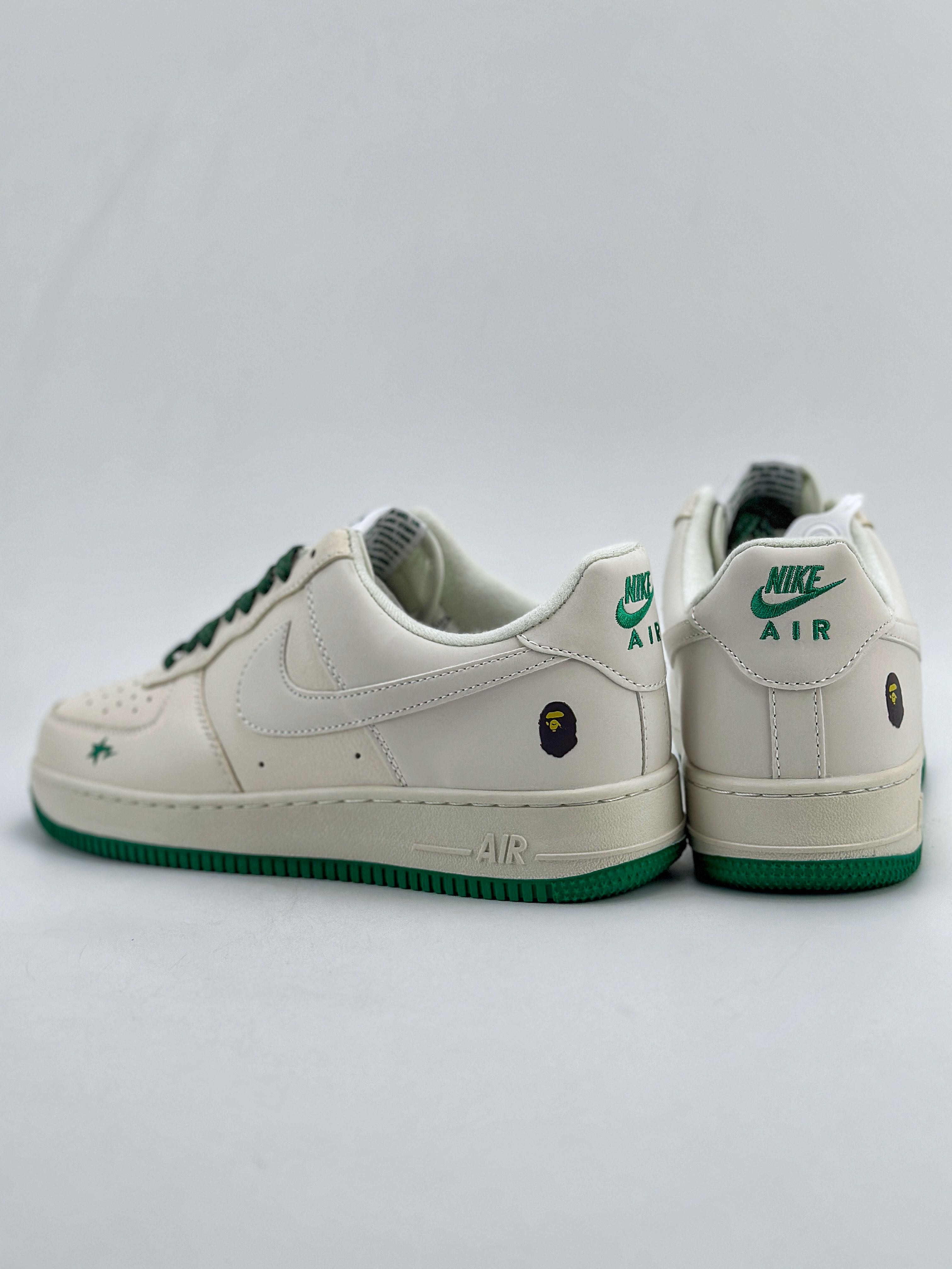 240 Nike Air Force 1 Low 07 x BAPE 白绿满天星 FG6688-102