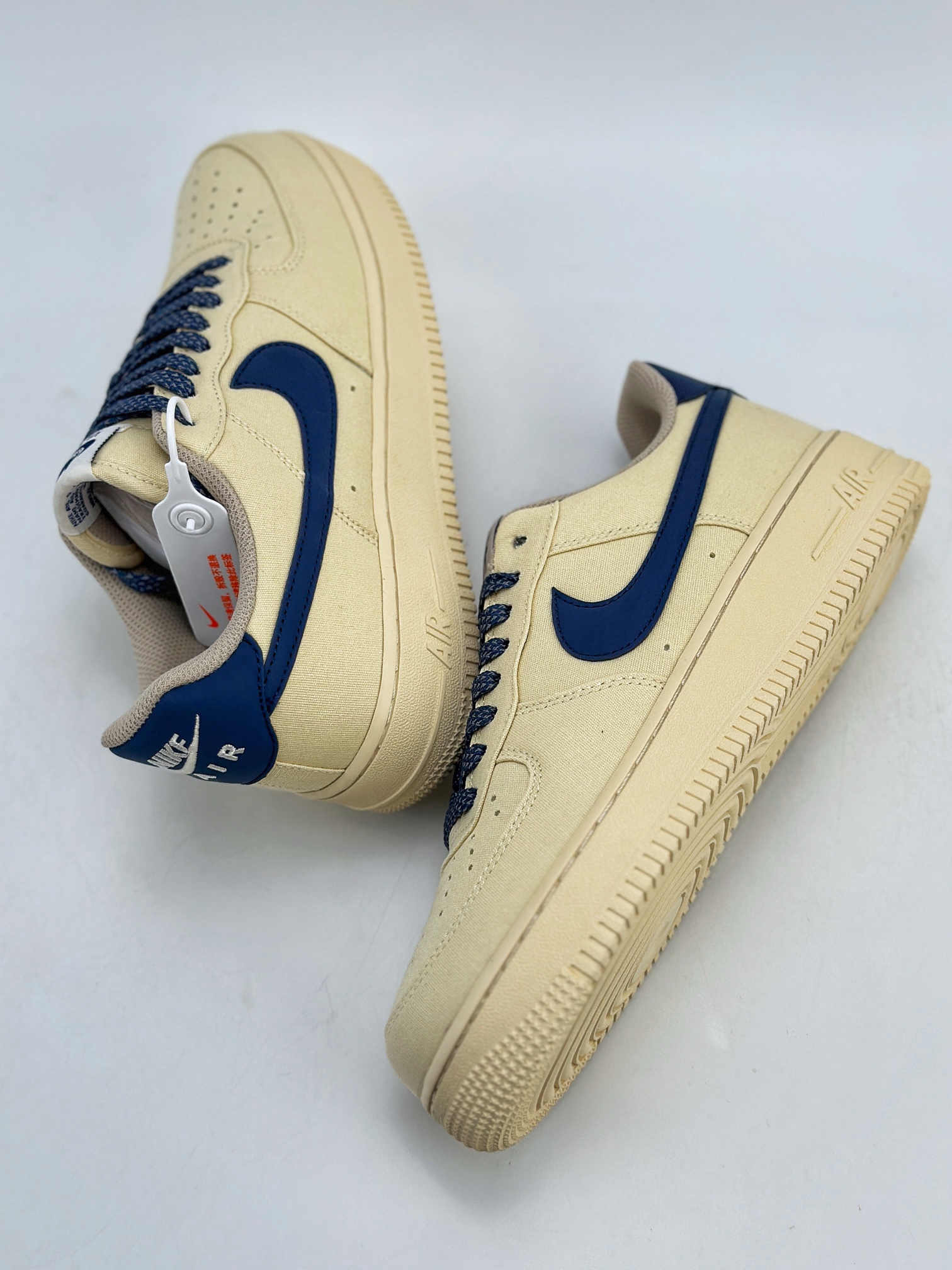 200 Nike Air Force 1 Low 07 3M帆布奶黄 315122-109