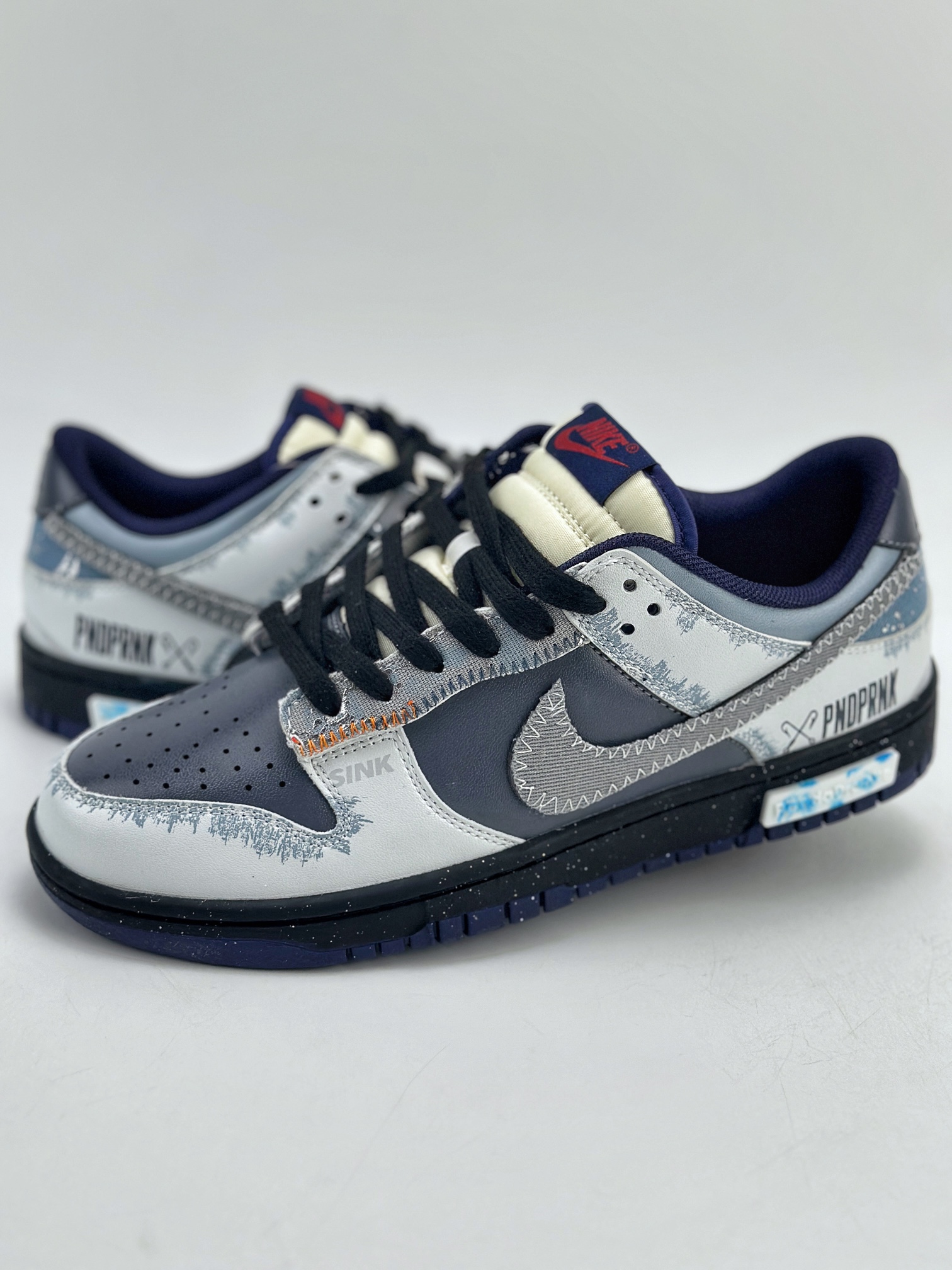 280 Nike SB Dunk Low 熊猫恶作剧 乘浪钓手 连杆 白蓝灰 FV8106-181