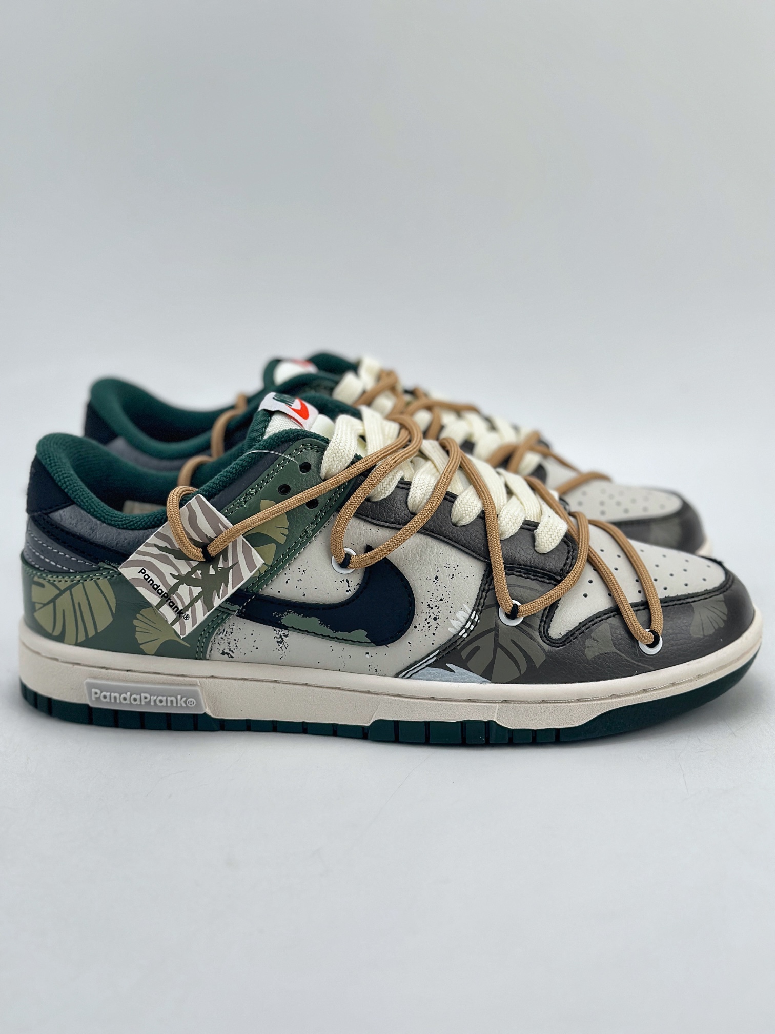 280 Nike SB Dunk Low 熊猫恶作剧 丛林穿越 绿野浮渊 FD0350-133