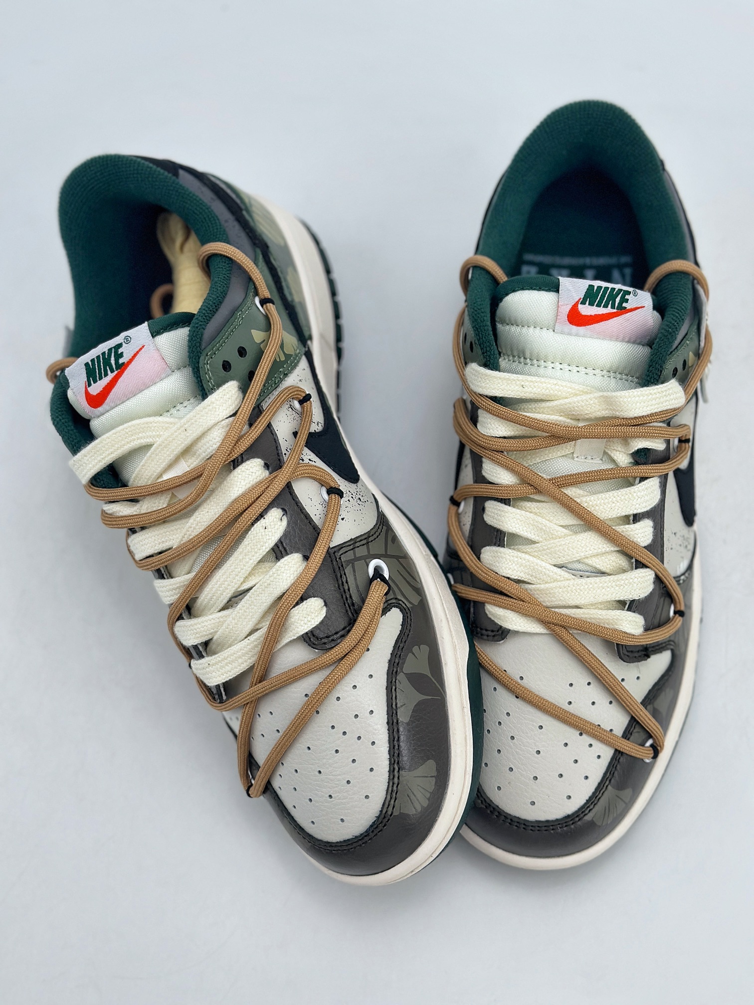 280 Nike SB Dunk Low 熊猫恶作剧 丛林穿越 绿野浮渊 FD0350-133