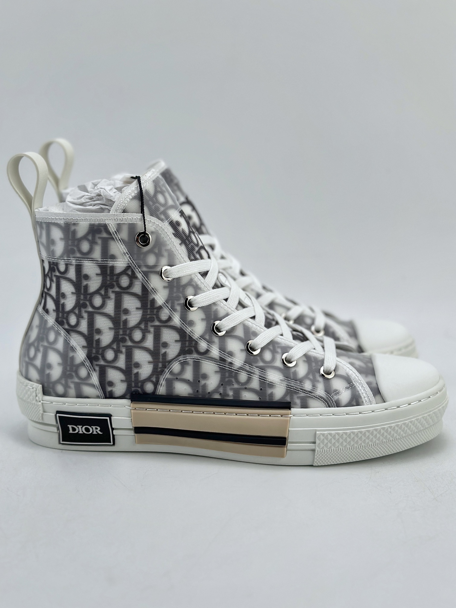 400 新货Dior B23 Oblique Top Sneakers 迪奥“CD重影”