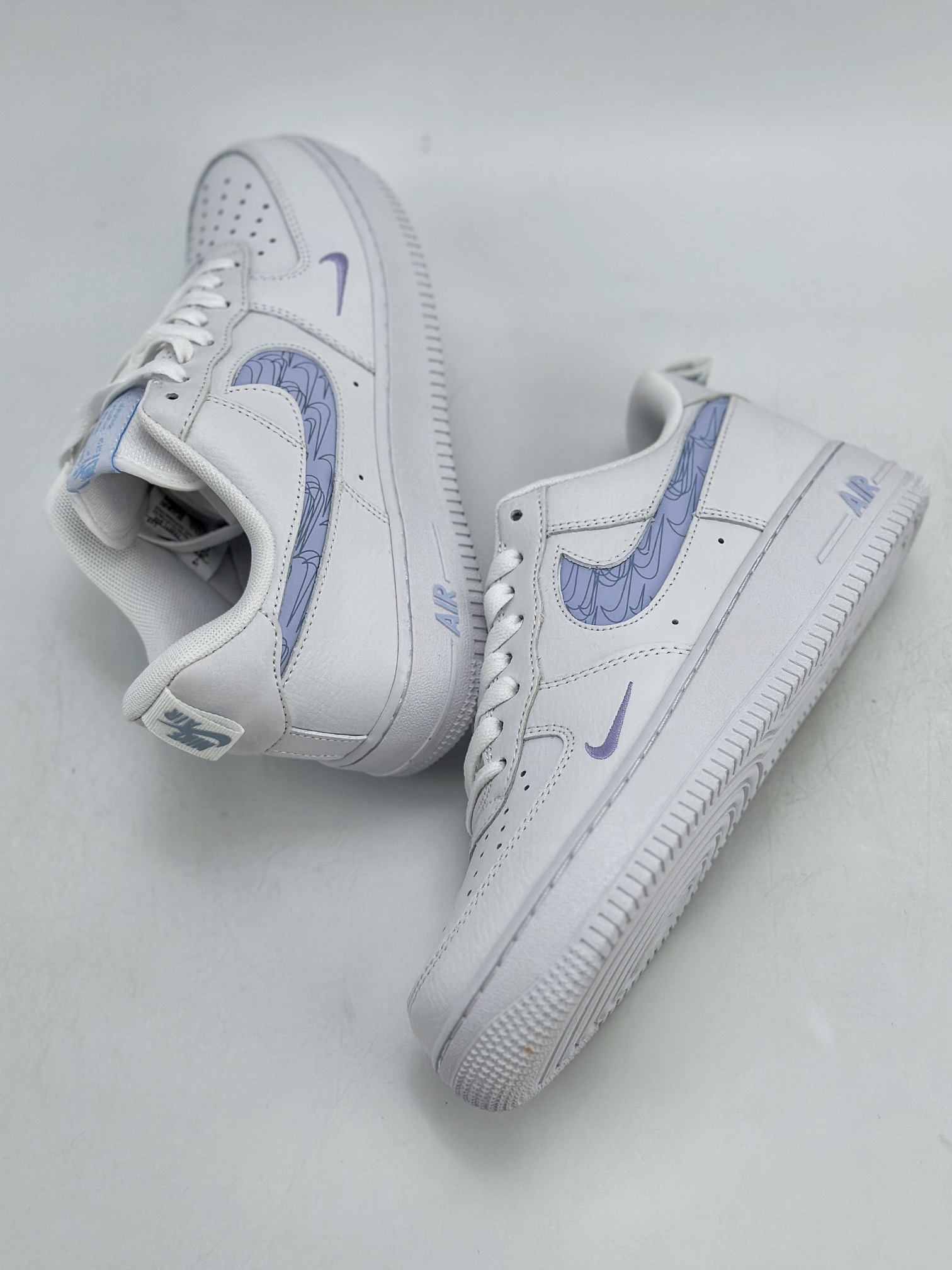 240 Nike Air Force 1 Low 07 解构白蓝 FB8971-800