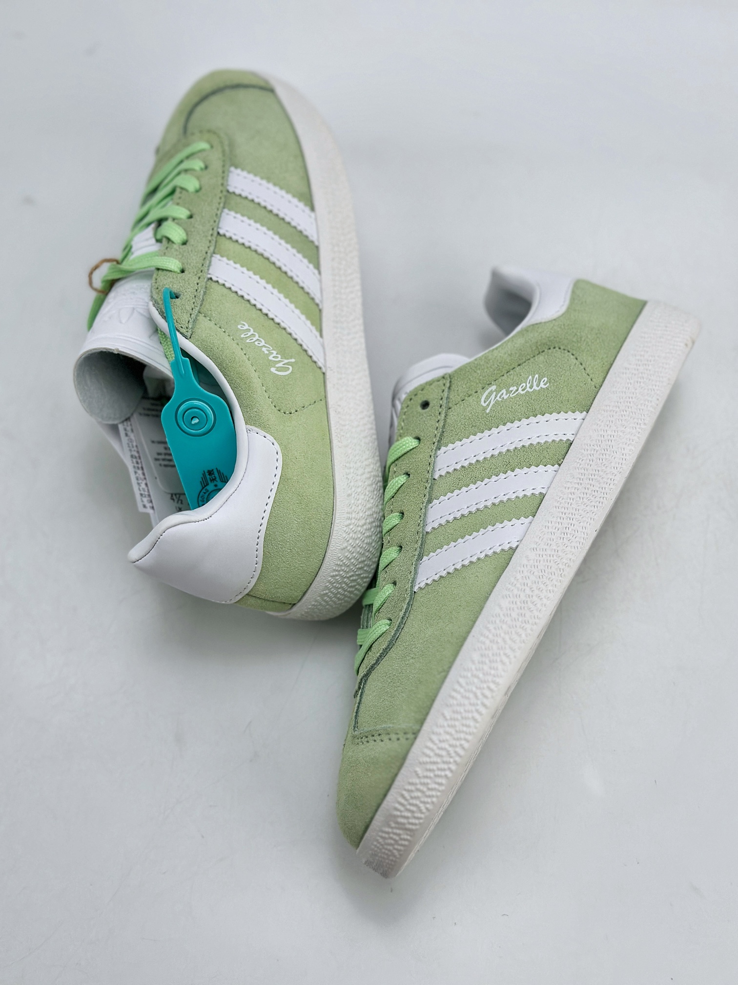 140 adidas Originals Gazelle W 三叶草休闲防滑耐磨低帮板鞋 IE0442