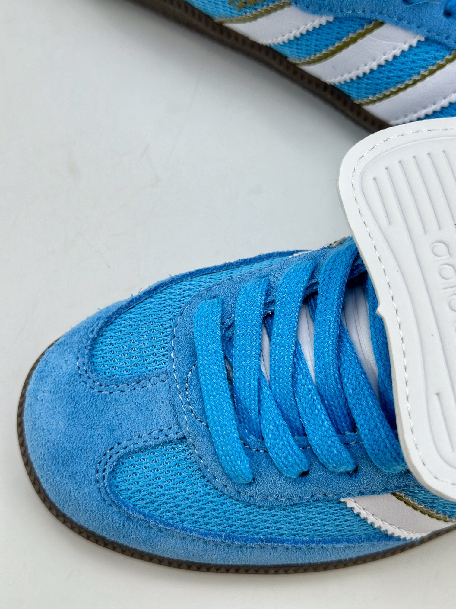 150 adidas originals Samba WB PONY TONAL 蓝白 IE9170