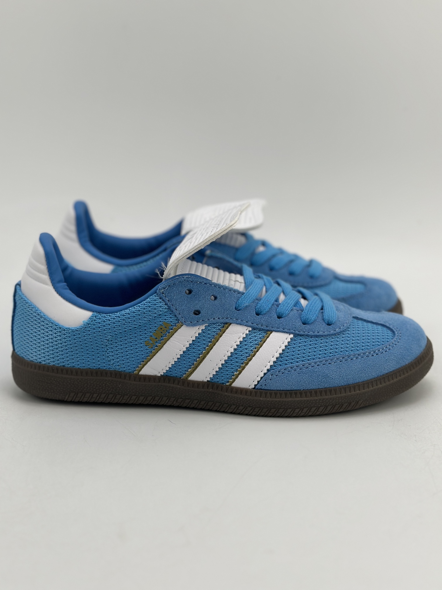 150 adidas originals Samba WB PONY TONAL 蓝白 IE9170