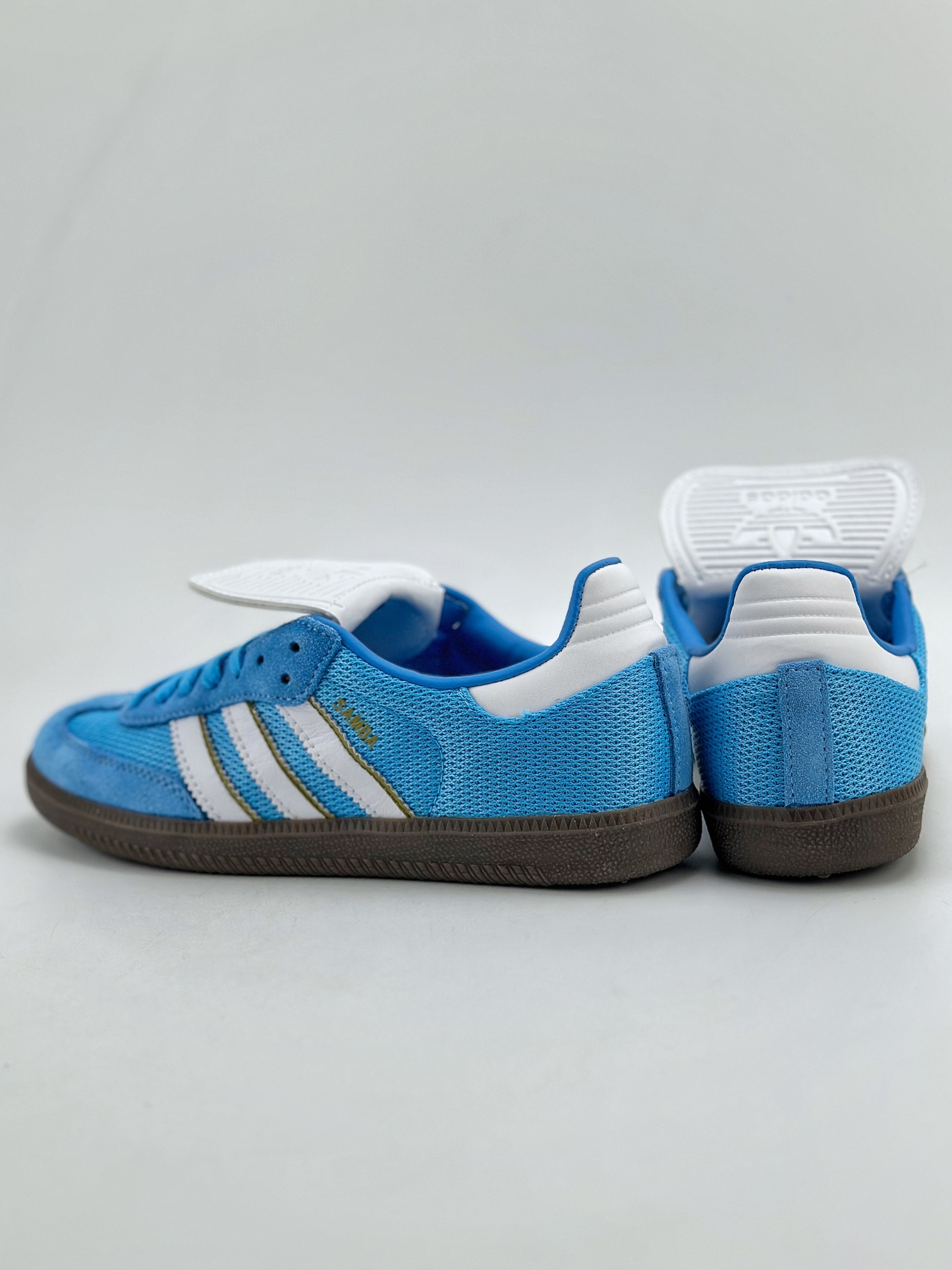 150 adidas originals Samba WB PONY TONAL 蓝白 IE9170