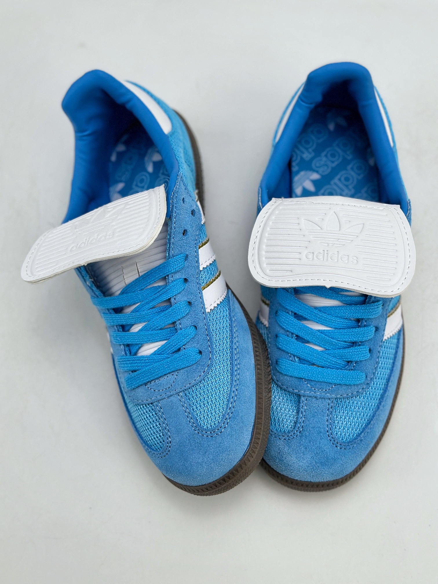 150 adidas originals Samba WB PONY TONAL 蓝白 IE9170