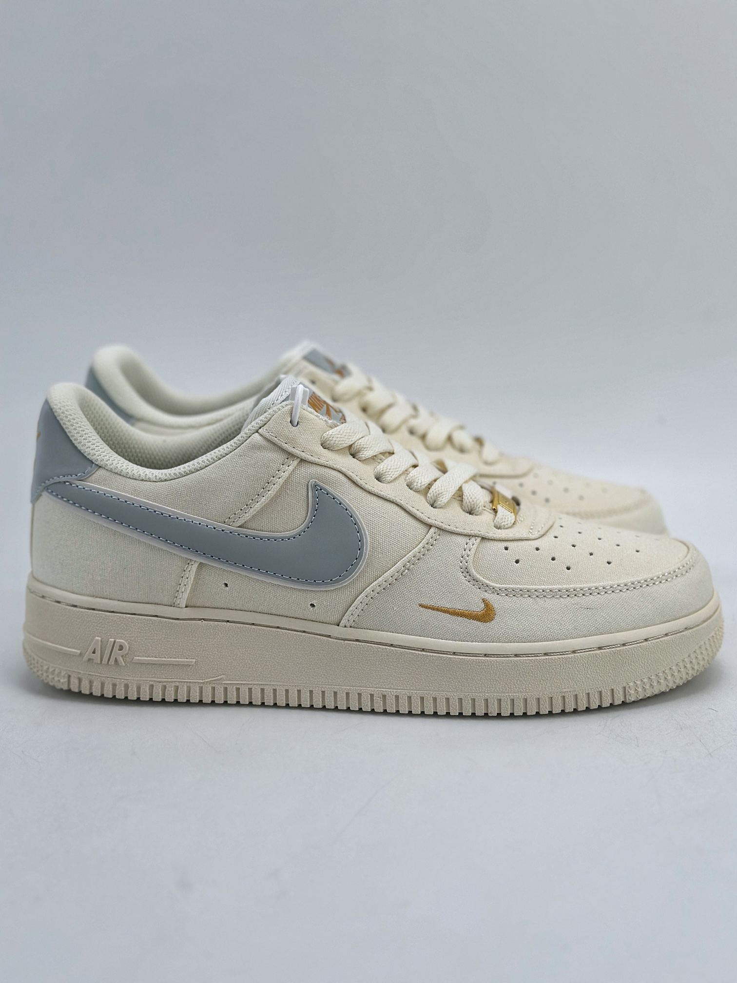 220 Nike Air Force 1 Low 07 帆布灰小钩 MN5696-009