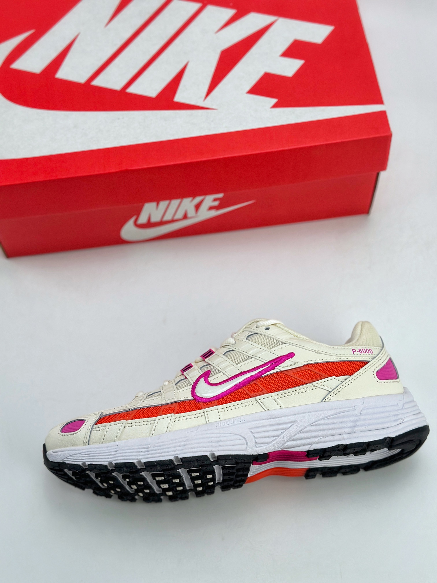 210 Nike P-6000 Initiator Running 耐克INS 白粉 复古休闲运动老爹鞋 CW1351-100