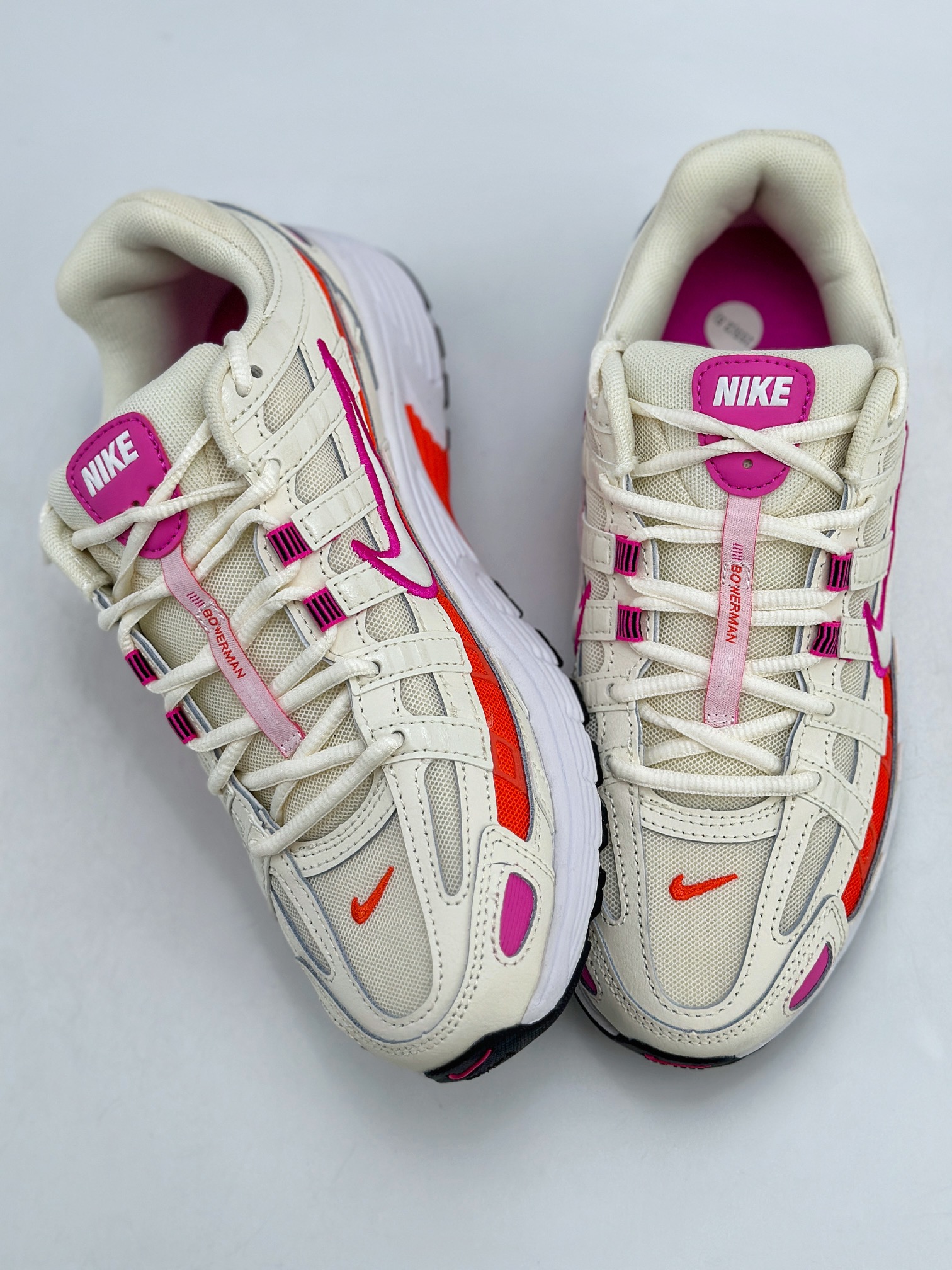 210 Nike P-6000 Initiator Running 耐克INS 白粉 复古休闲运动老爹鞋 CW1351-100