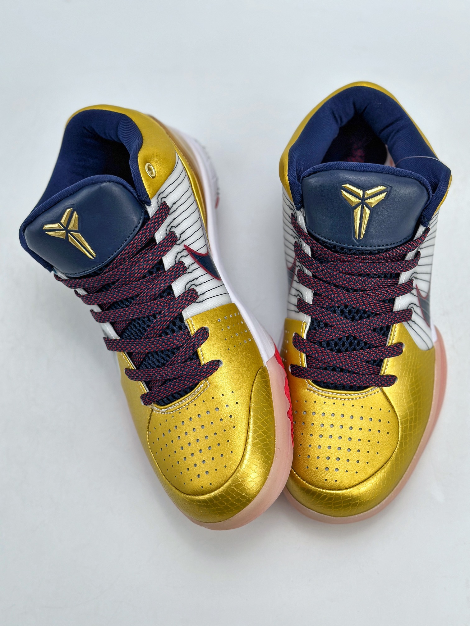 270 NK Zoom Kobe 4 Gold Medal 科比4代 实战篮球鞋  CQ3869-107