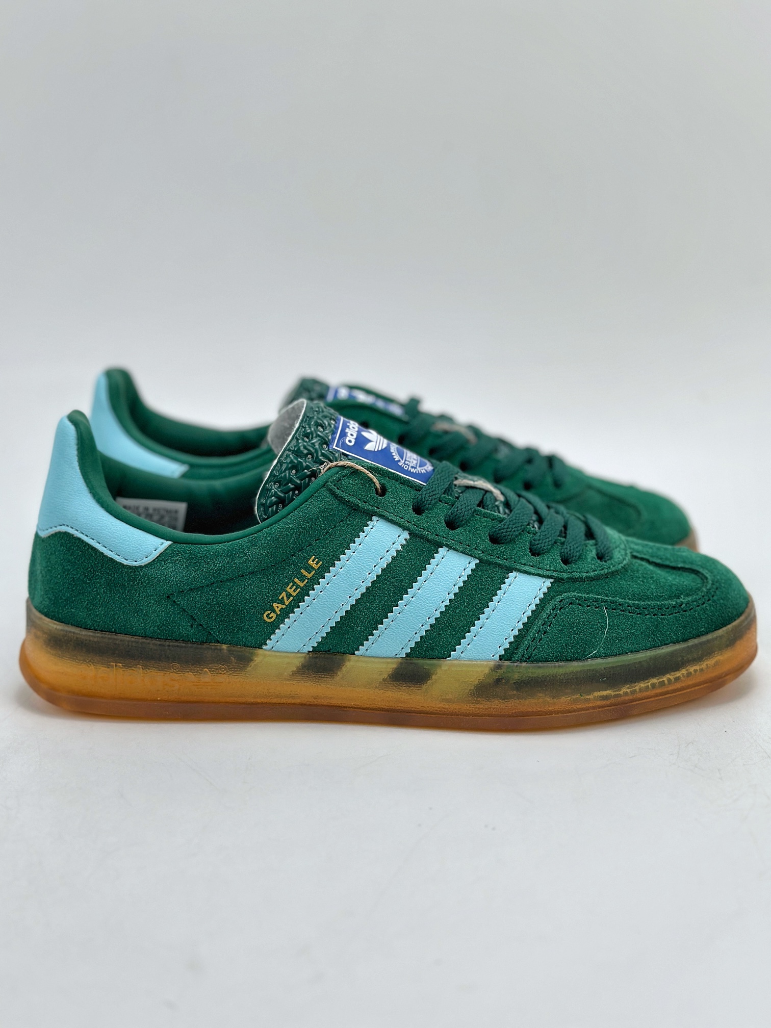 150 adidas Originals Gazelle INdoor 三叶草休闲防滑耐磨低帮板鞋  IG9979