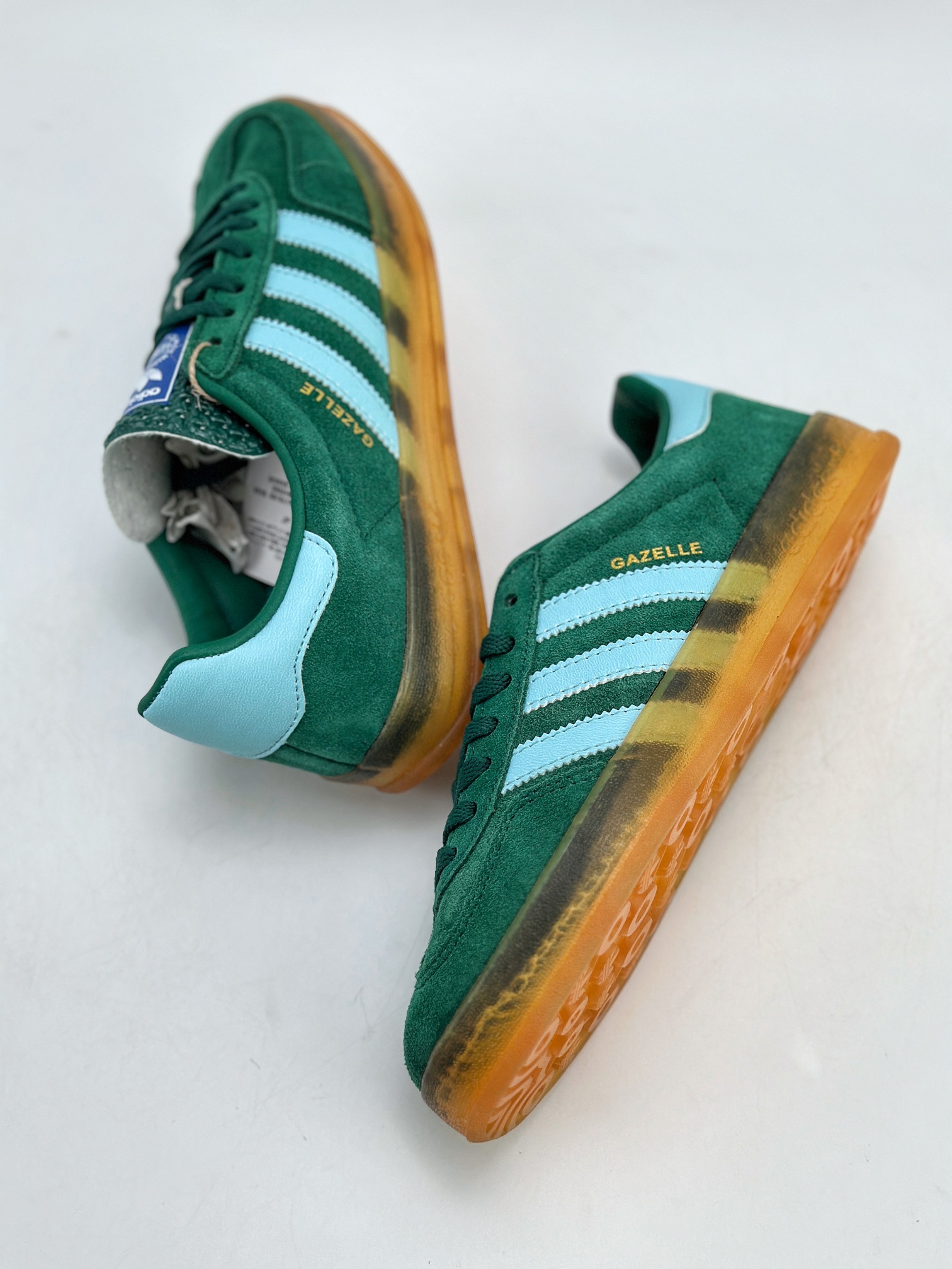 150 adidas Originals Gazelle INdoor 三叶草休闲防滑耐磨低帮板鞋  IG9979