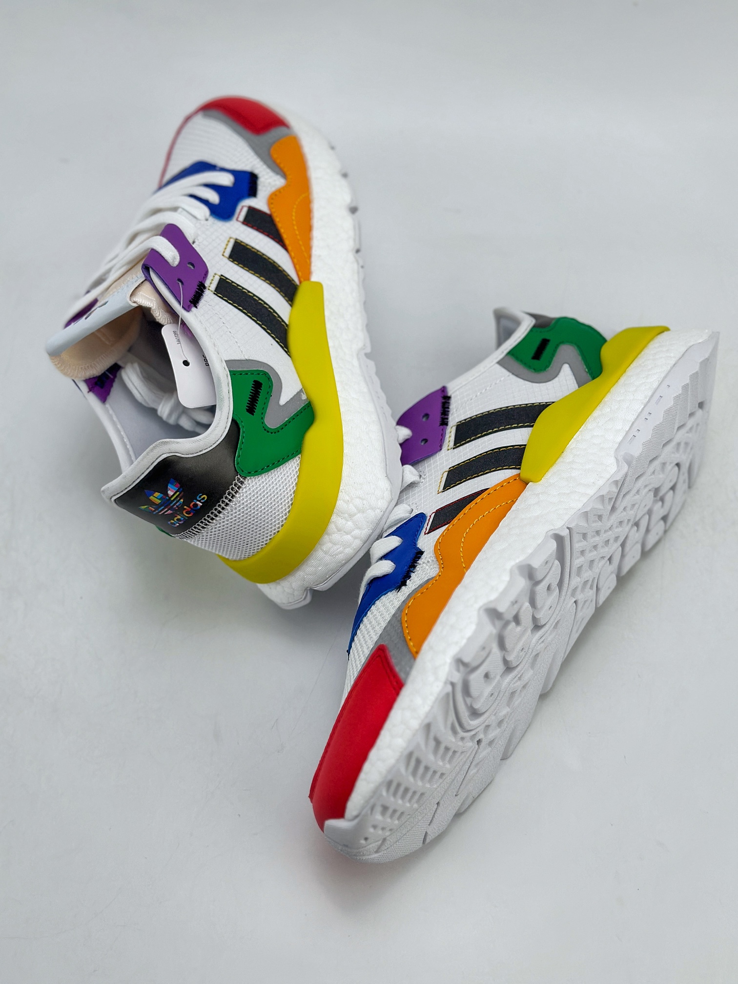 AD originals Nite Jogger Pride 三叶草 联名夜行者 FY9023