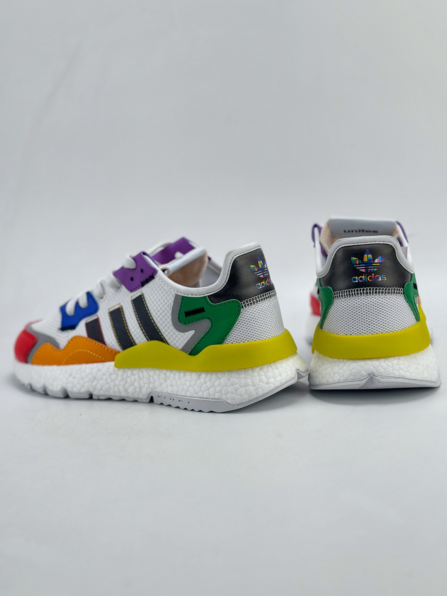 AD originals Nite Jogger Pride 三叶草 联名夜行者 FY9023