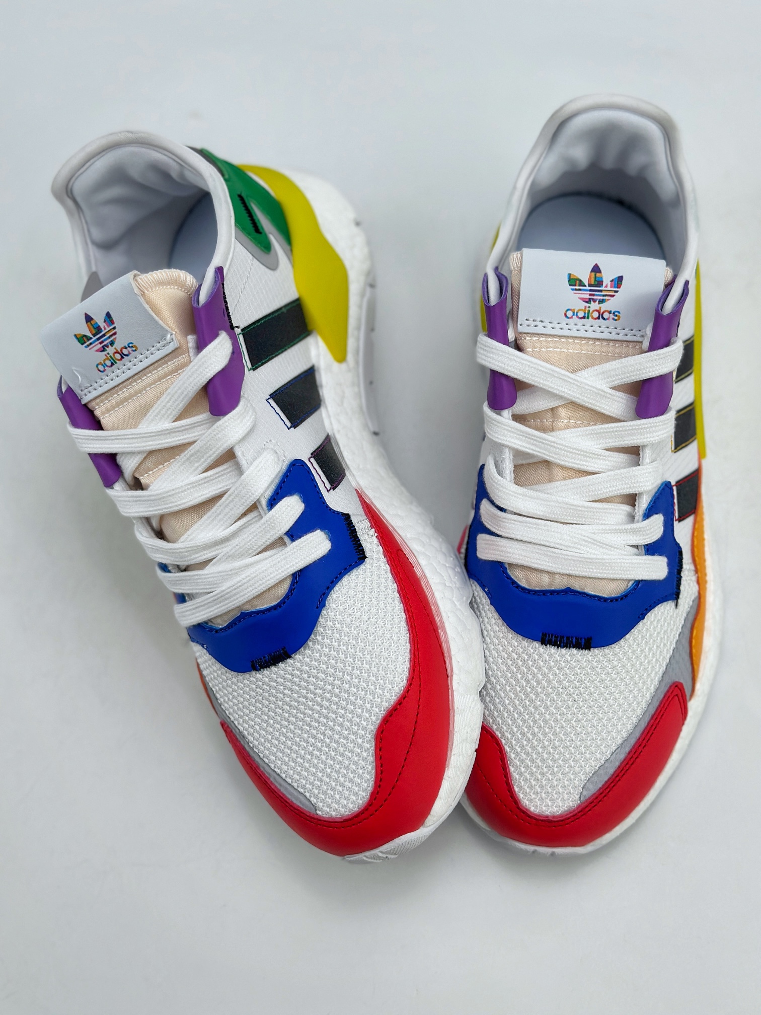 AD originals Nite Jogger Pride 三叶草 联名夜行者 FY9023