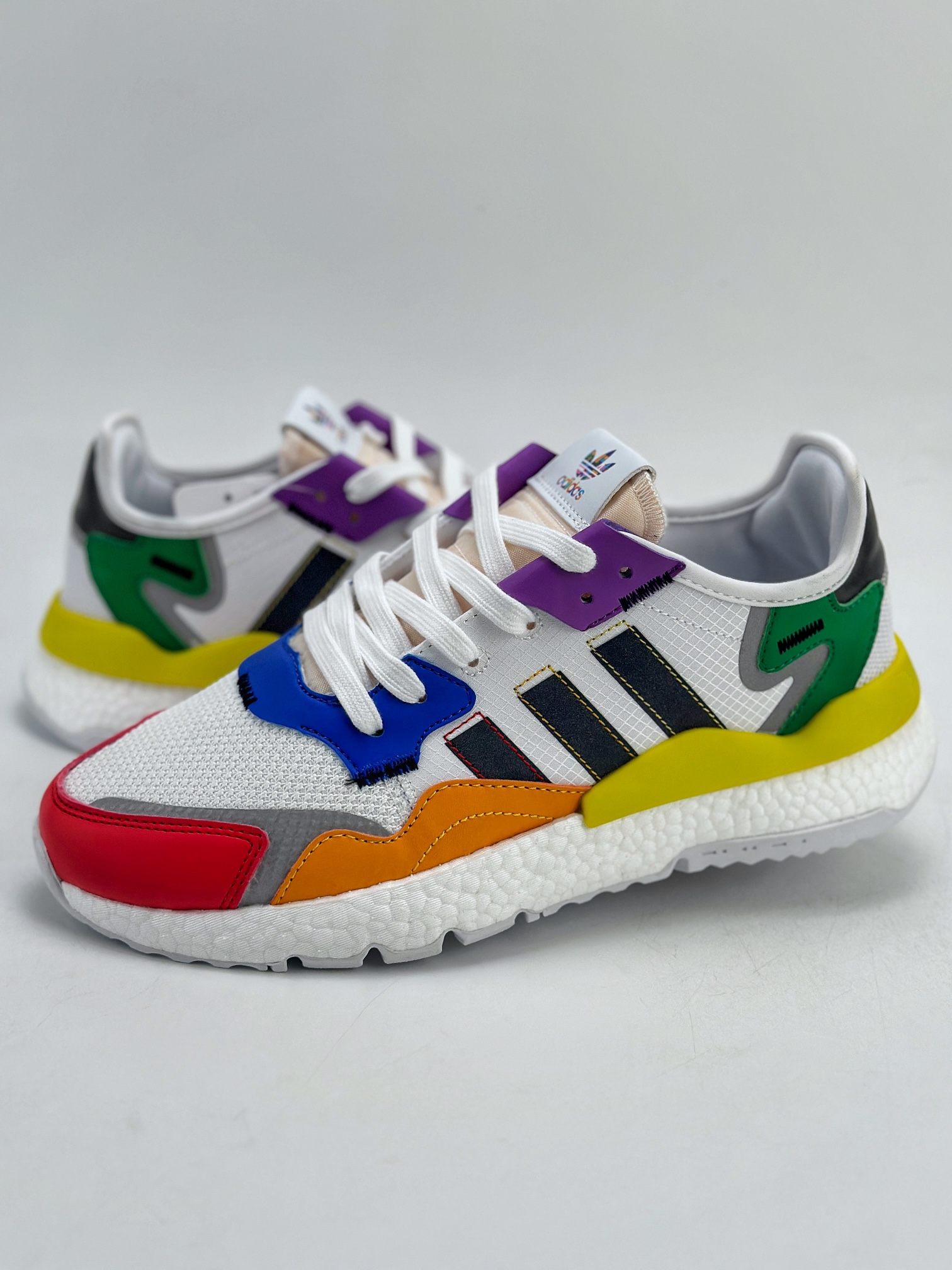 AD originals Nite Jogger Pride 三叶草 联名夜行者 FY9023