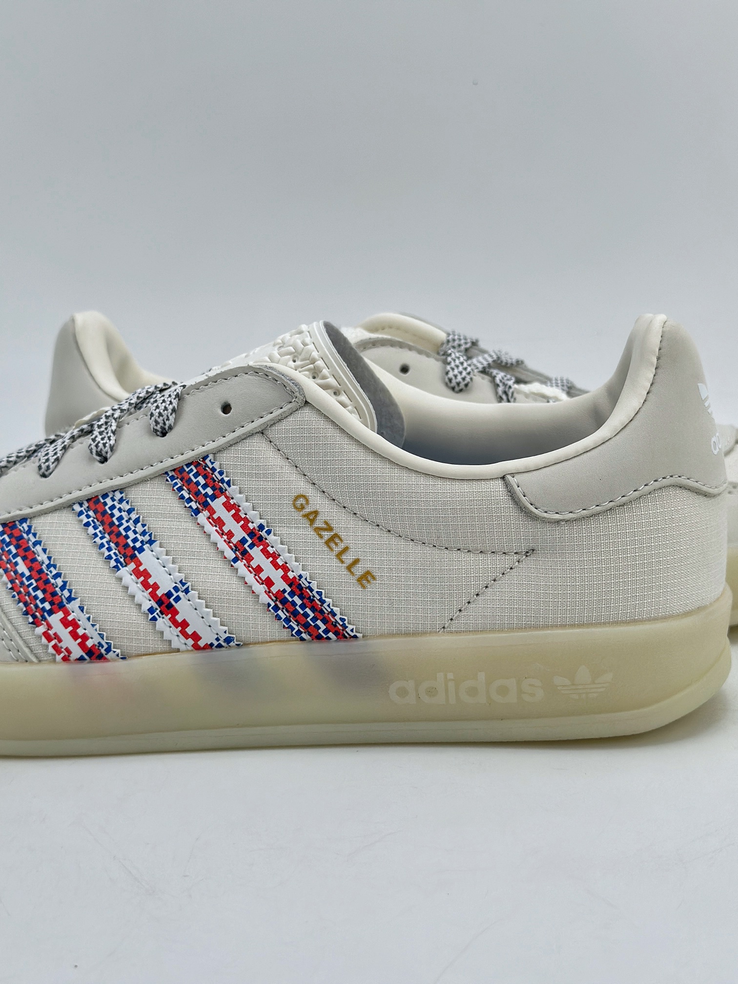 170 adidas Originals Gazelle INdoor x Alwayth 白 三叶草休闲防滑耐磨低帮板鞋 IH7608