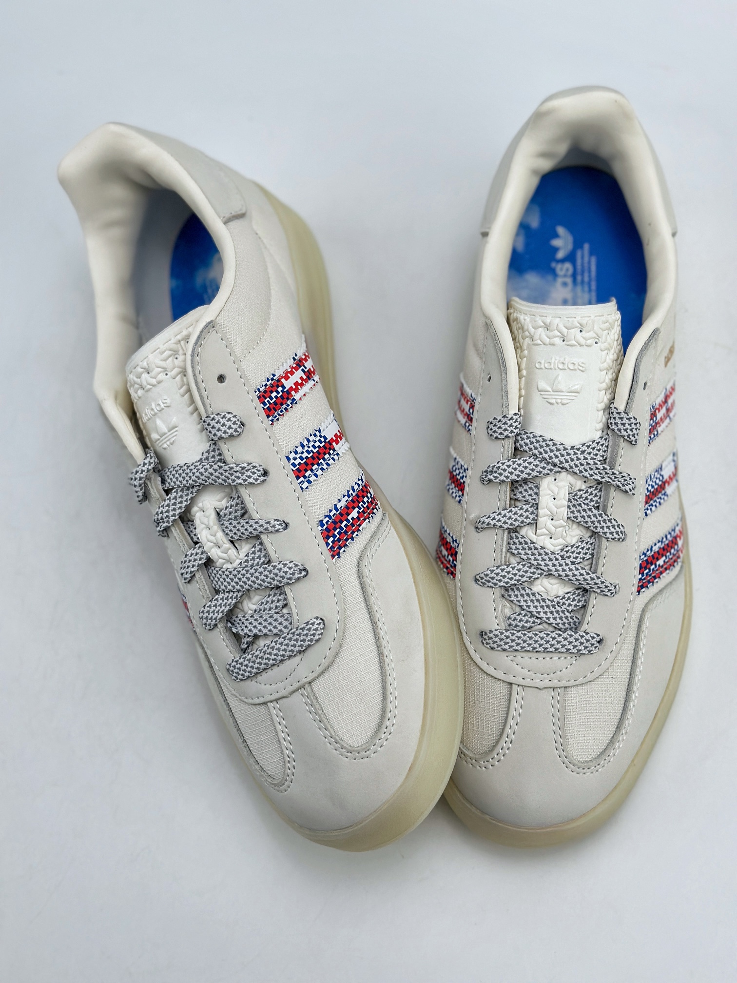 170 adidas Originals Gazelle INdoor x Alwayth 白 三叶草休闲防滑耐磨低帮板鞋 IH7608