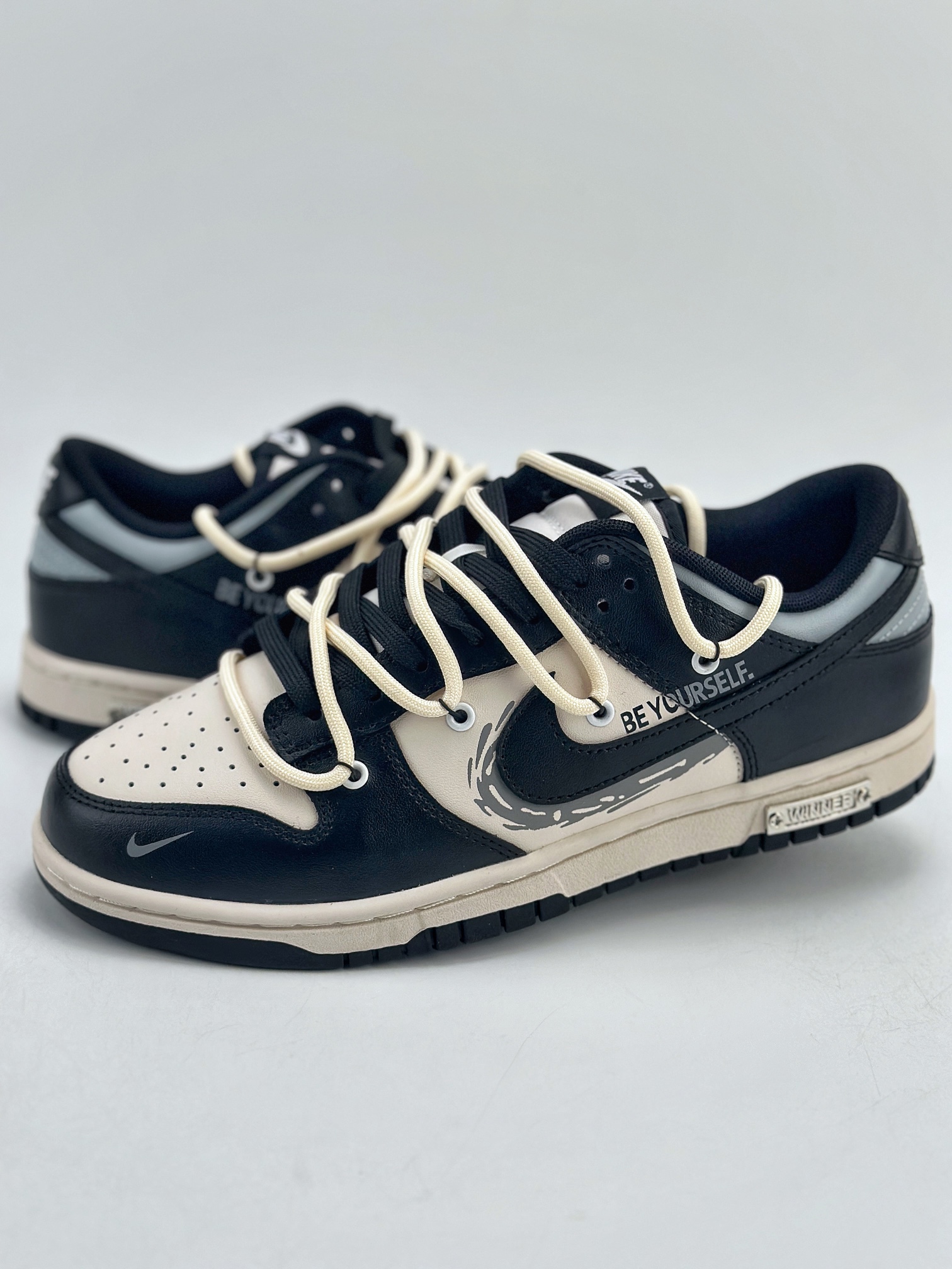 240 Nike SB Dunk Low 速度与激情 做旧氧化 金属朋克 黑白金 DD1391-100