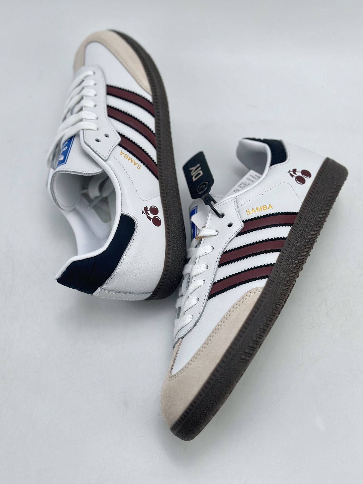 210 adidas originals Samba OG 酒神樱桃 白酒红 IG1024