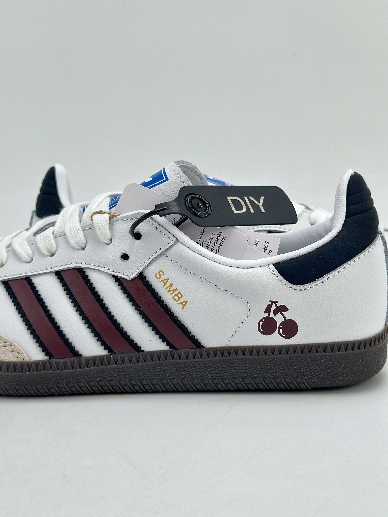 210 adidas originals Samba OG 酒神樱桃 白酒红 IG1024
