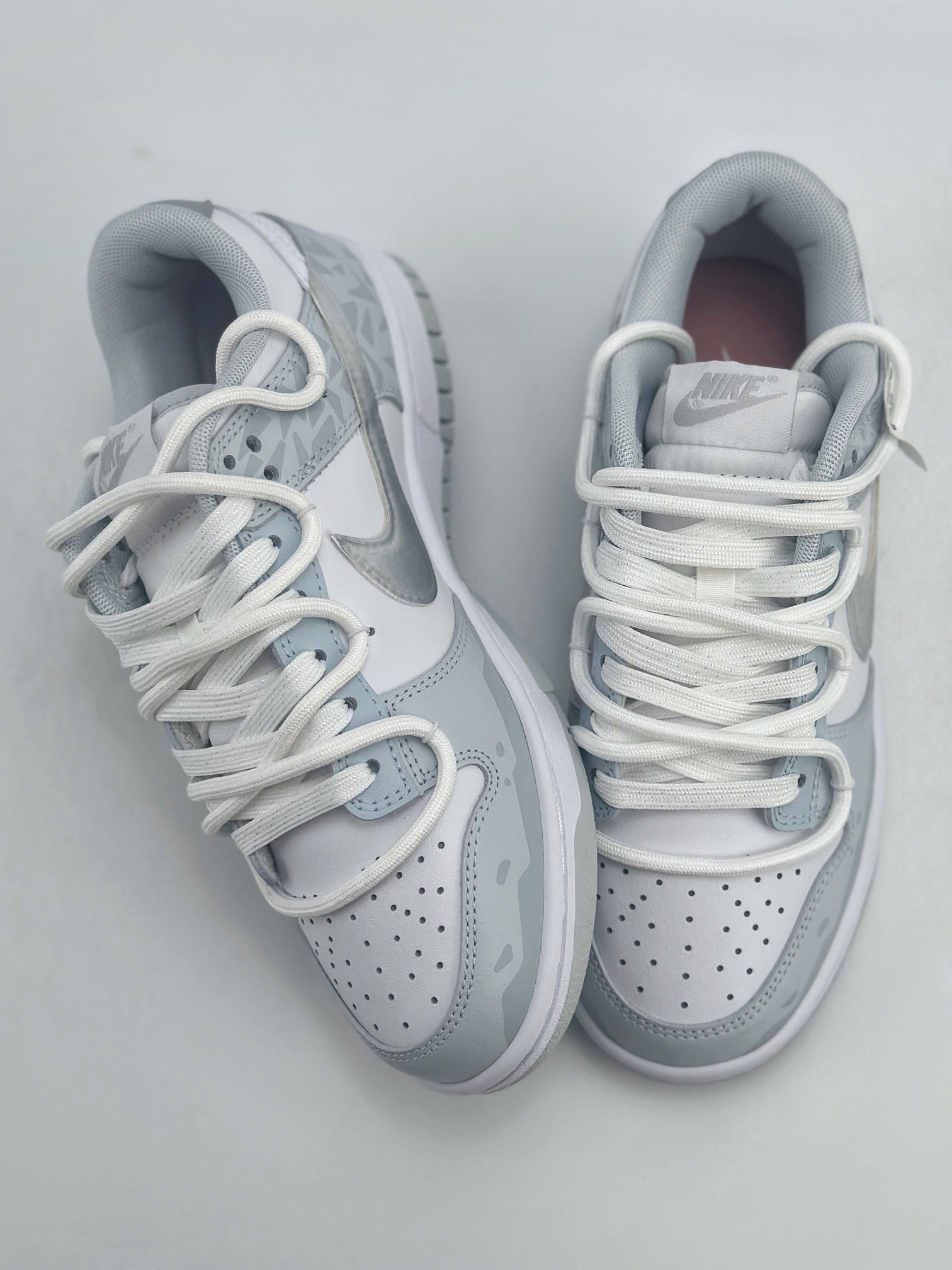 240 Nike SB Dunk Low 白银 解构 浅灰蓝 HF0730-160