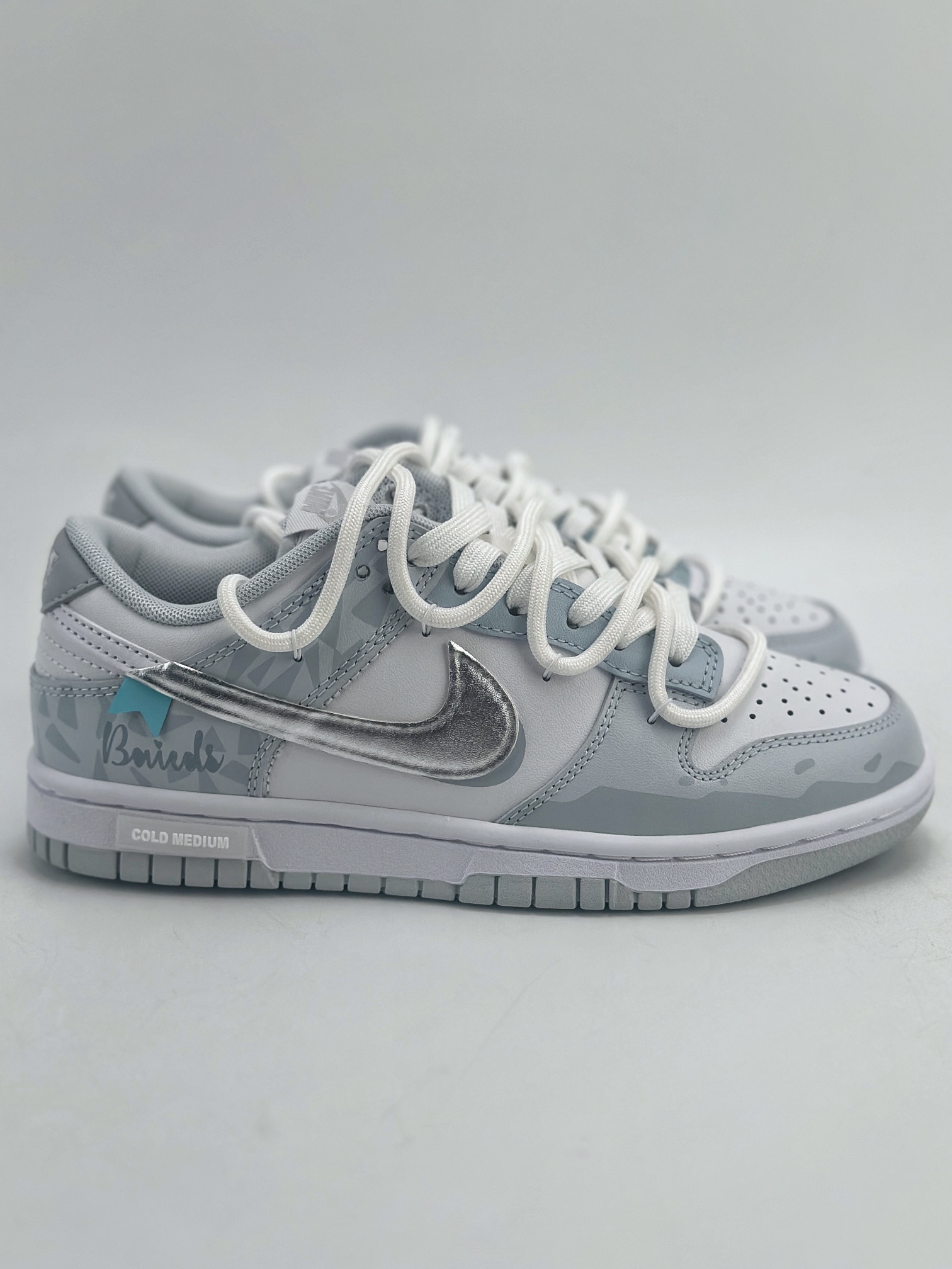 240 Nike SB Dunk Low 白银 解构 浅灰蓝 HF0730-160