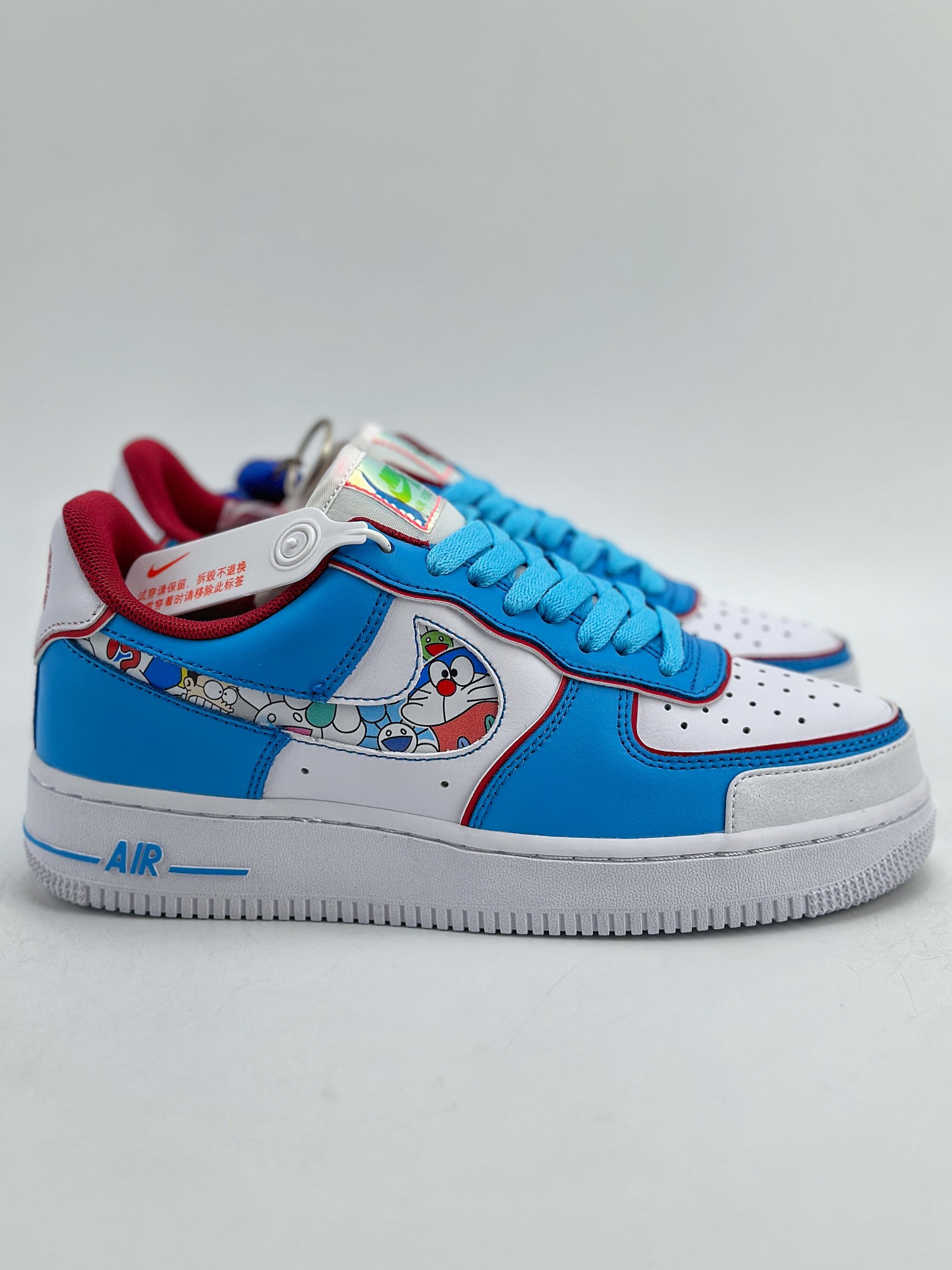 260 Nike Air Force 1 Low 07 哆啦A梦 白蓝 BQ8988-106