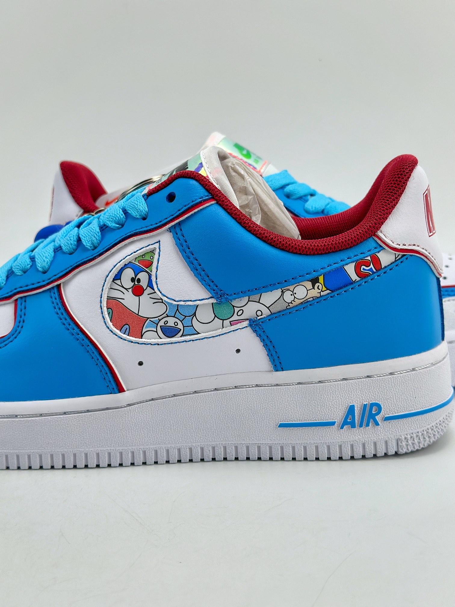 260 Nike Air Force 1 Low 07 哆啦A梦 白蓝 BQ8988-106