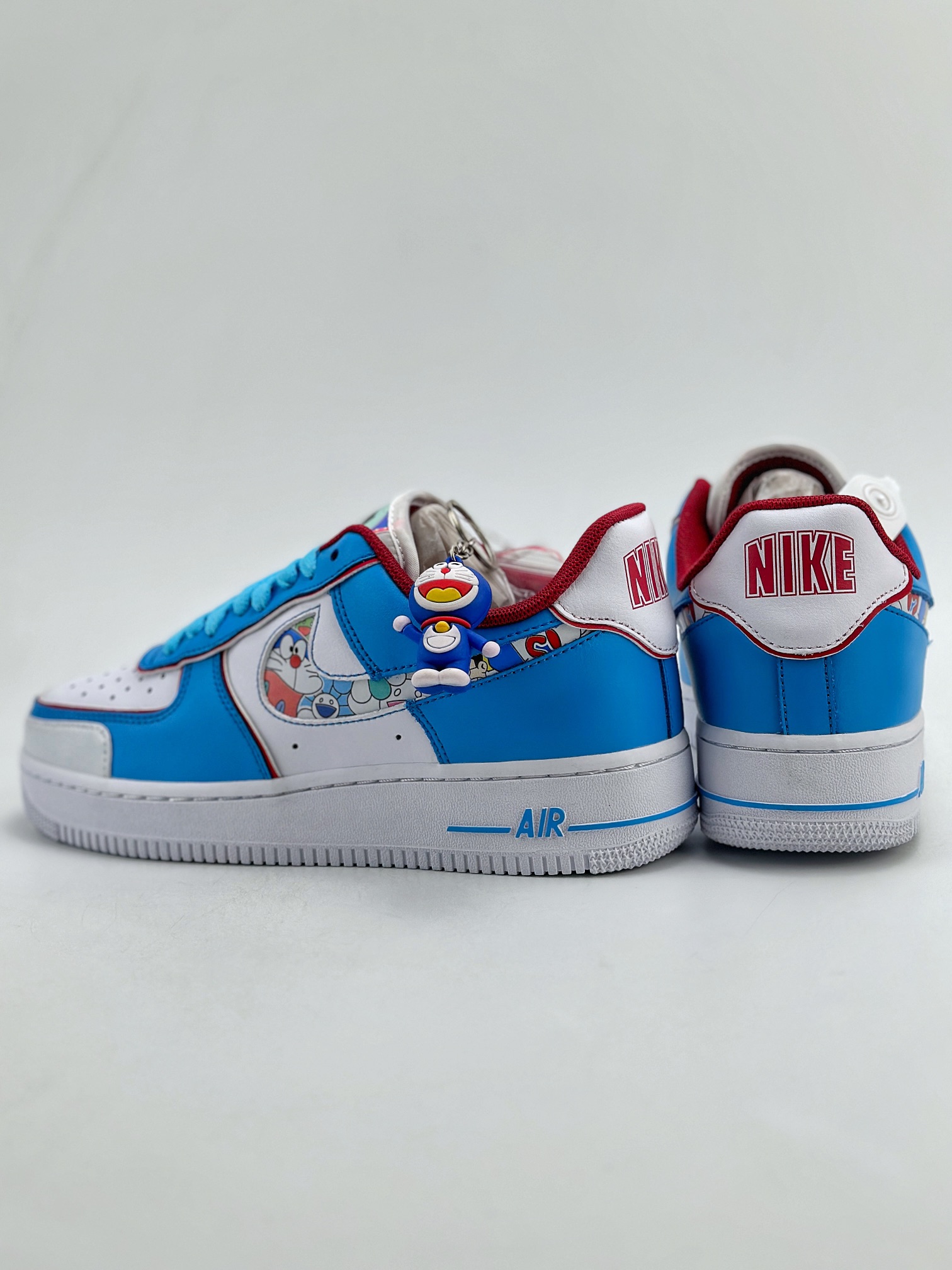 260 Nike Air Force 1 Low 07 哆啦A梦 白蓝 BQ8988-106
