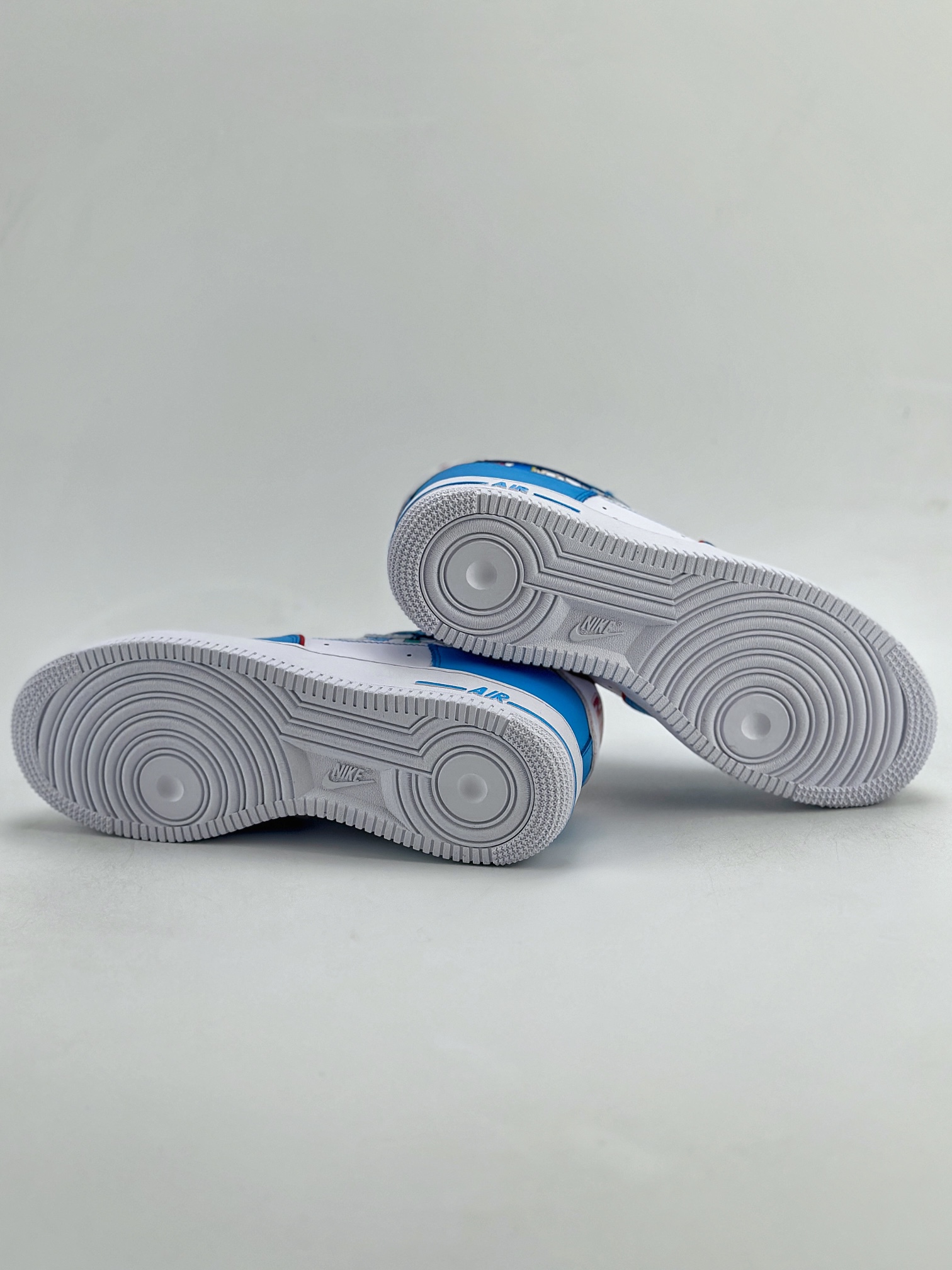 260 Nike Air Force 1 Low 07 哆啦A梦 白蓝 BQ8988-106