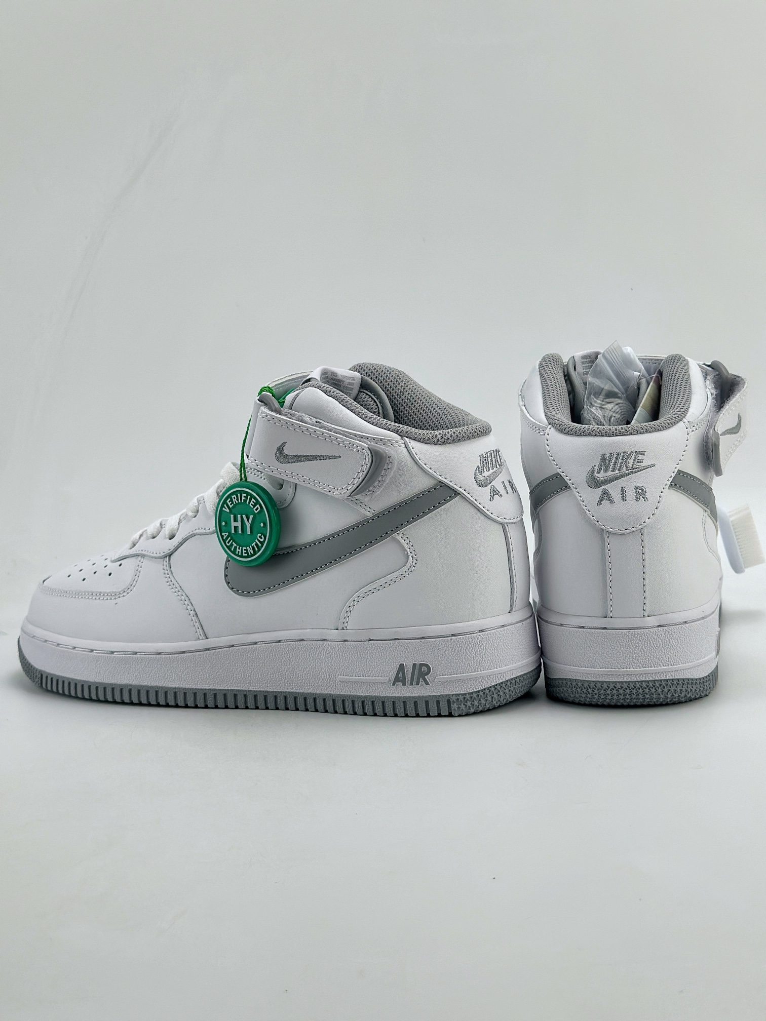 220 Nike Air Force 1 Mid 07 ”White/Metallic” 白灰 DV0806-100