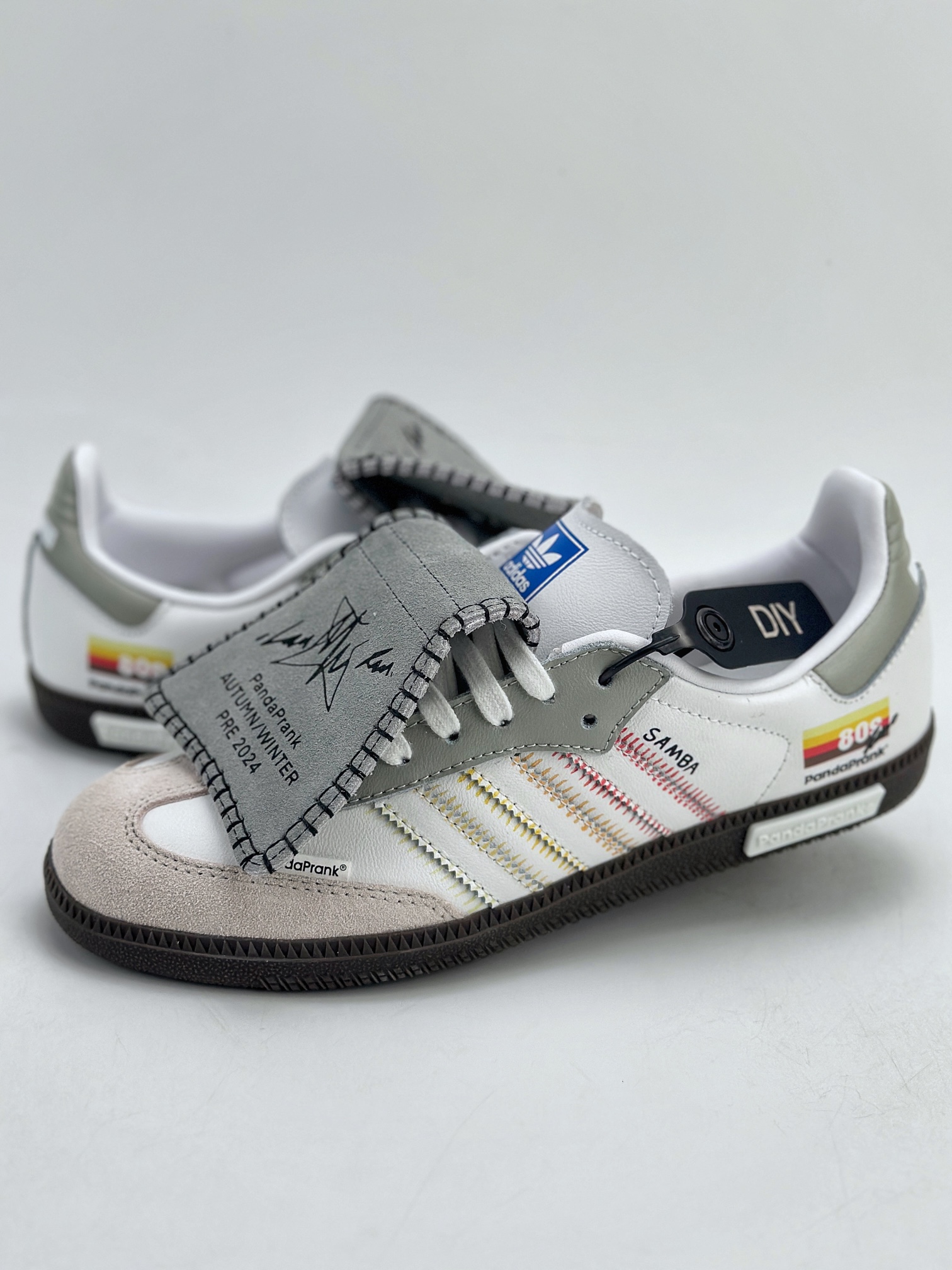 240 adidas originals Samba OG 电镀银 复古经典轻便板鞋 IG1025TL