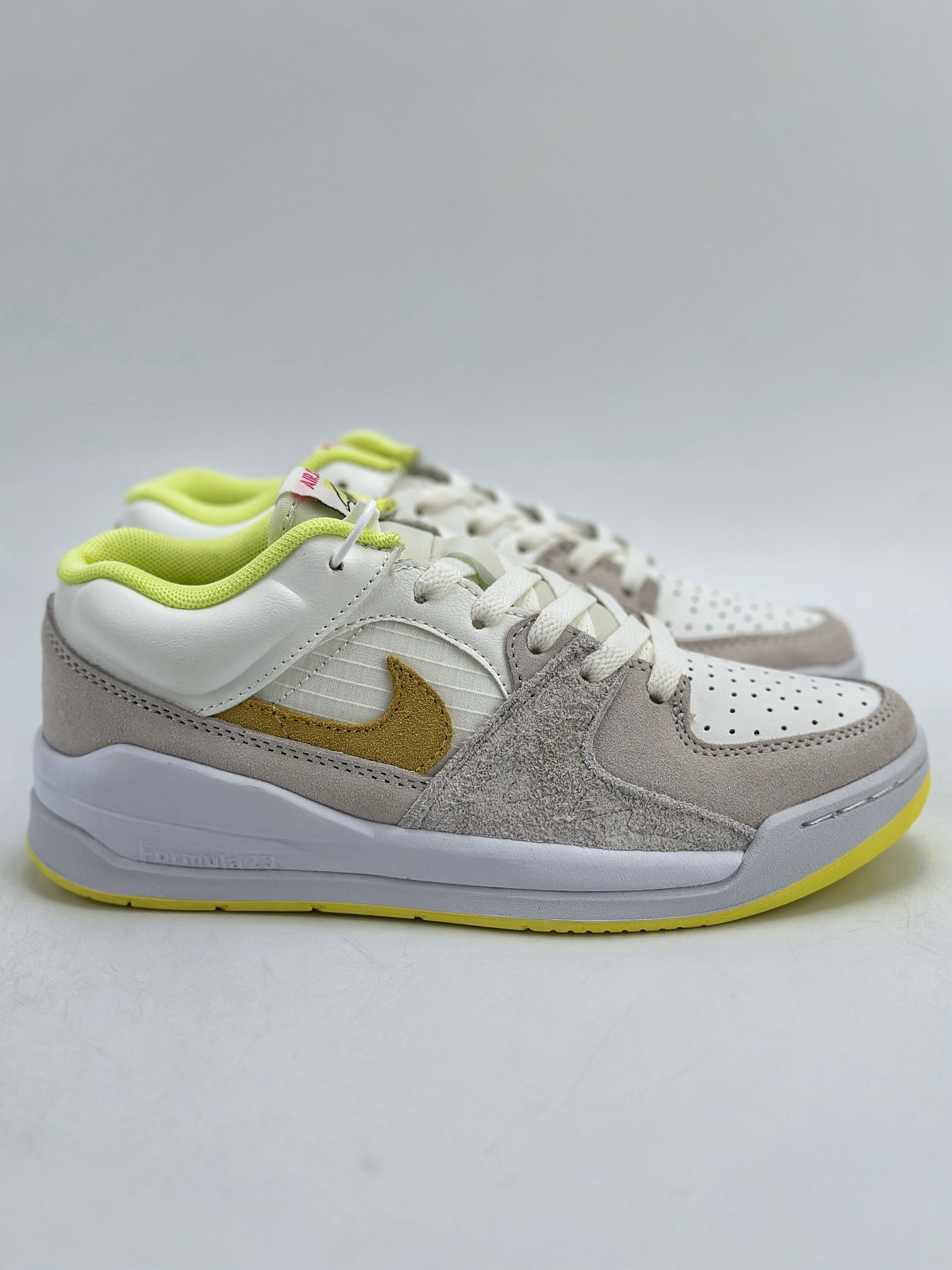 190 耐克Nike Jordan Stadium 90 白灰黄 乔丹90年代体育场系列低帮复古运动篮球鞋DX4399-181