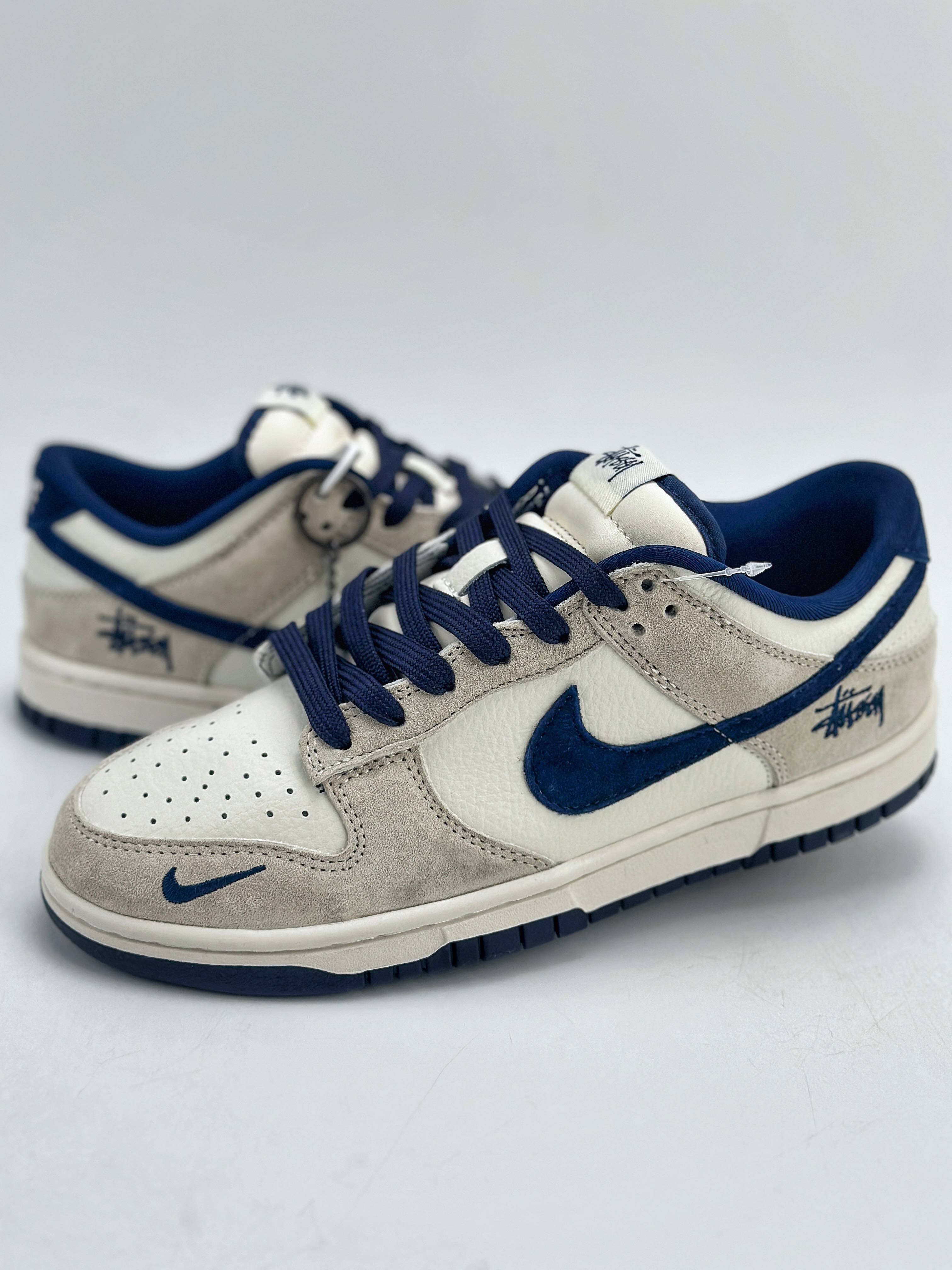 NIKE SB Dunk Low x Stussy 斯图西米白蓝  DQ1098-339