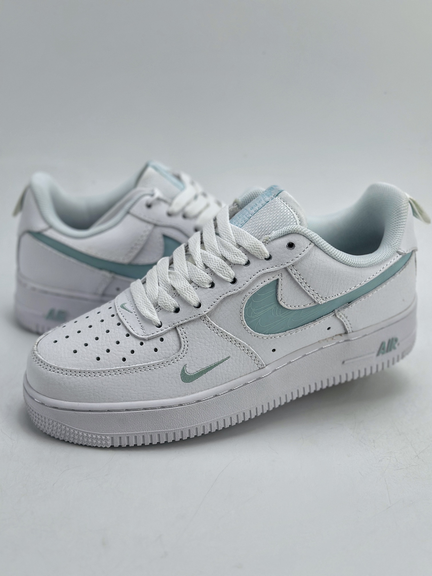 Nike Air Force 1 Low 07 白青解构小钩  FB8971-600