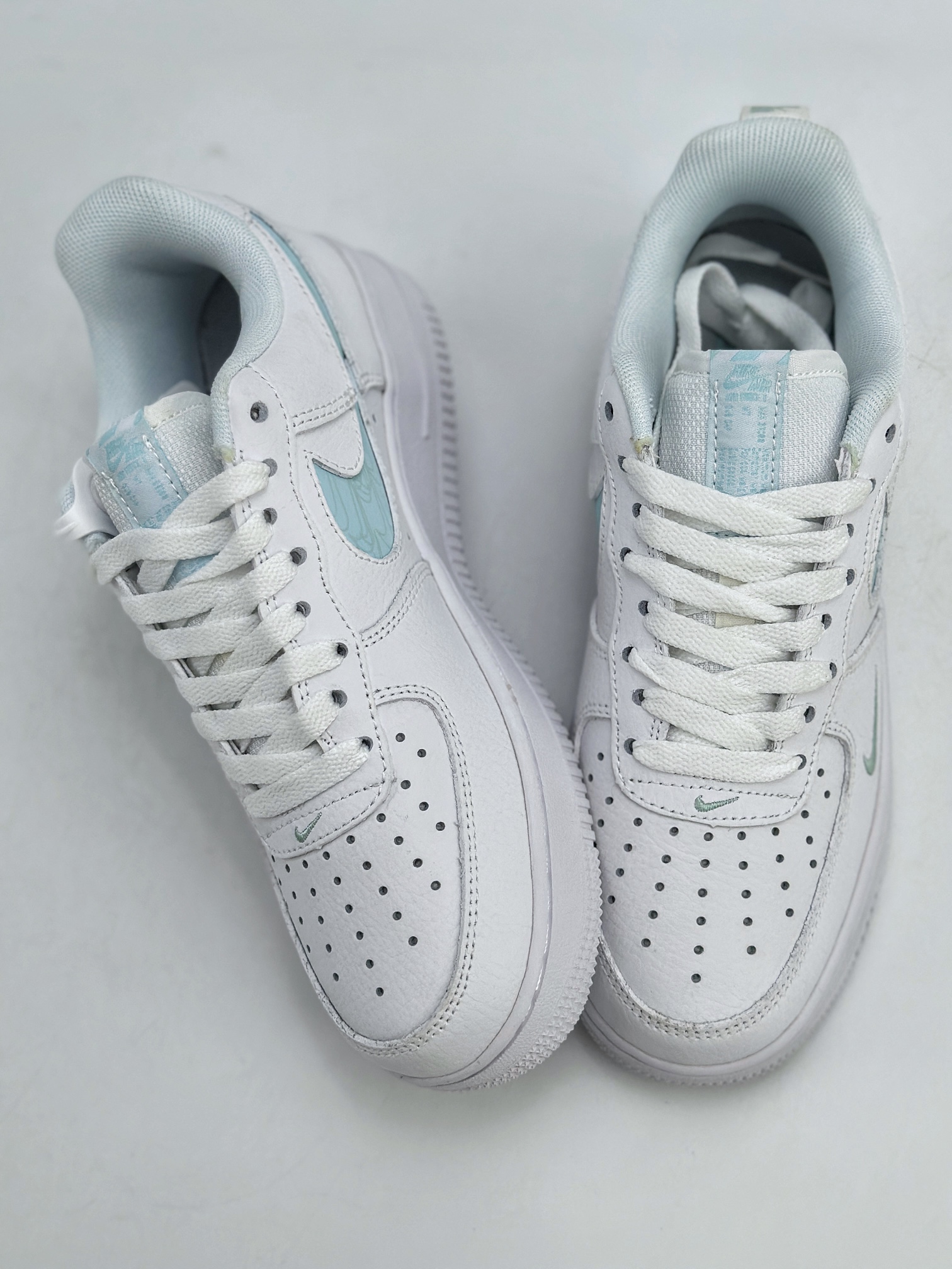 Nike Air Force 1 Low 07 白青解构小钩  FB8971-600