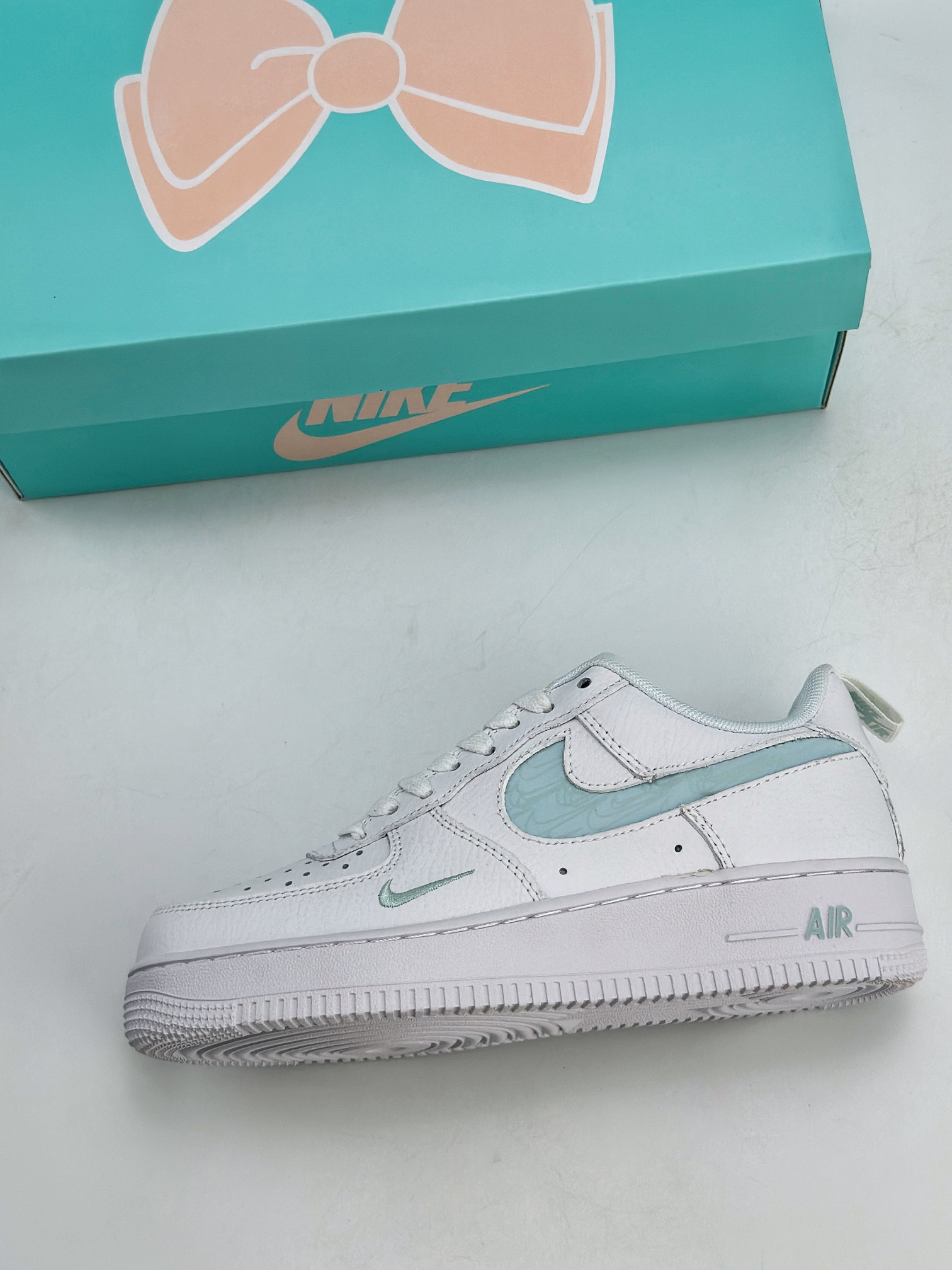 Nike Air Force 1 Low 07 白青解构小钩  FB8971-600